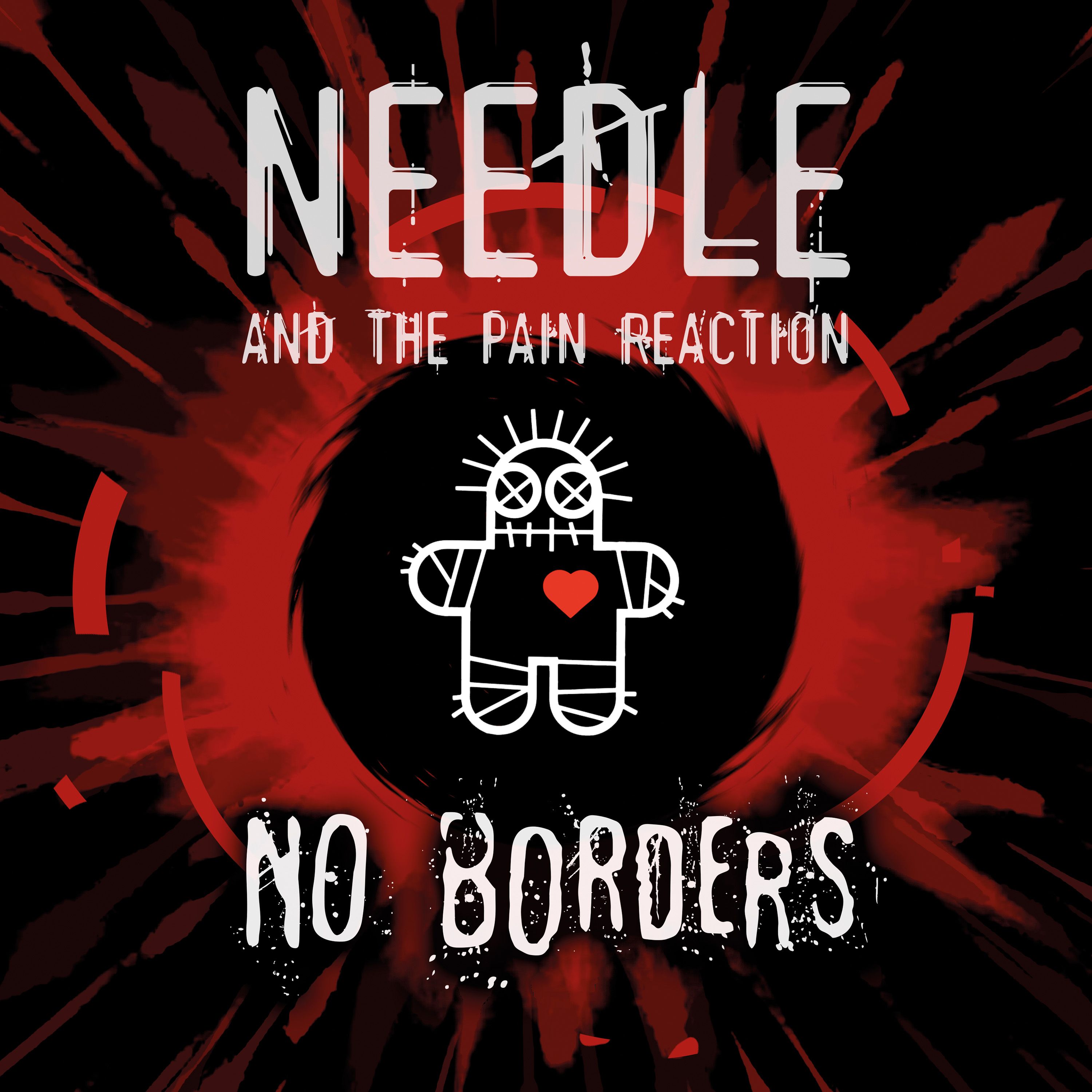 Needle And The Pain Reaction - No Borders front cover