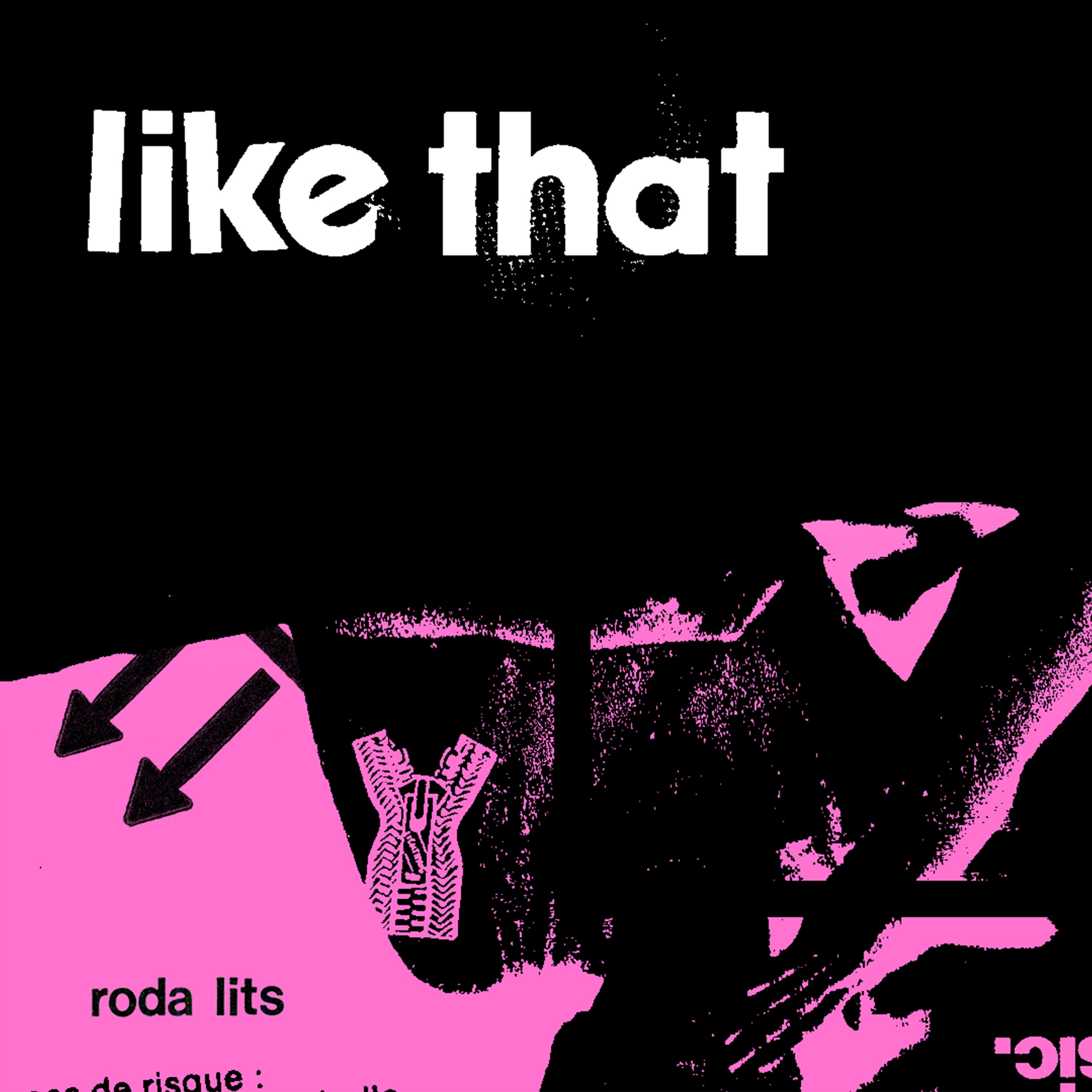 Roda Lits - Like That front cover