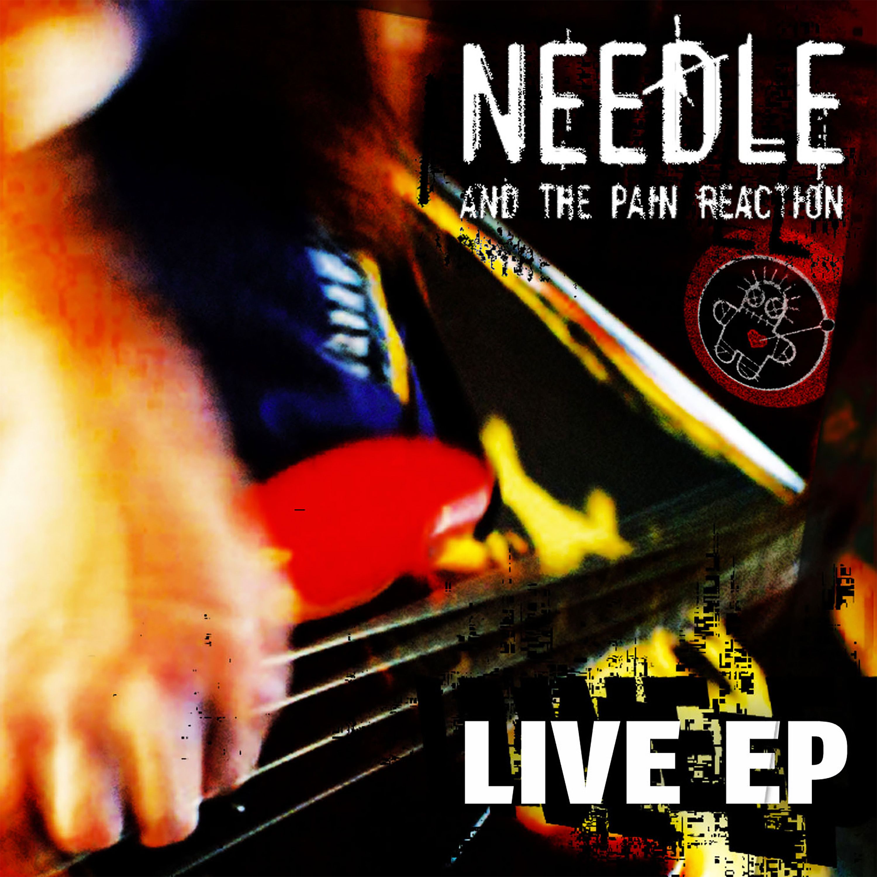 Needle And The Pain Reaction - Live EP front cover