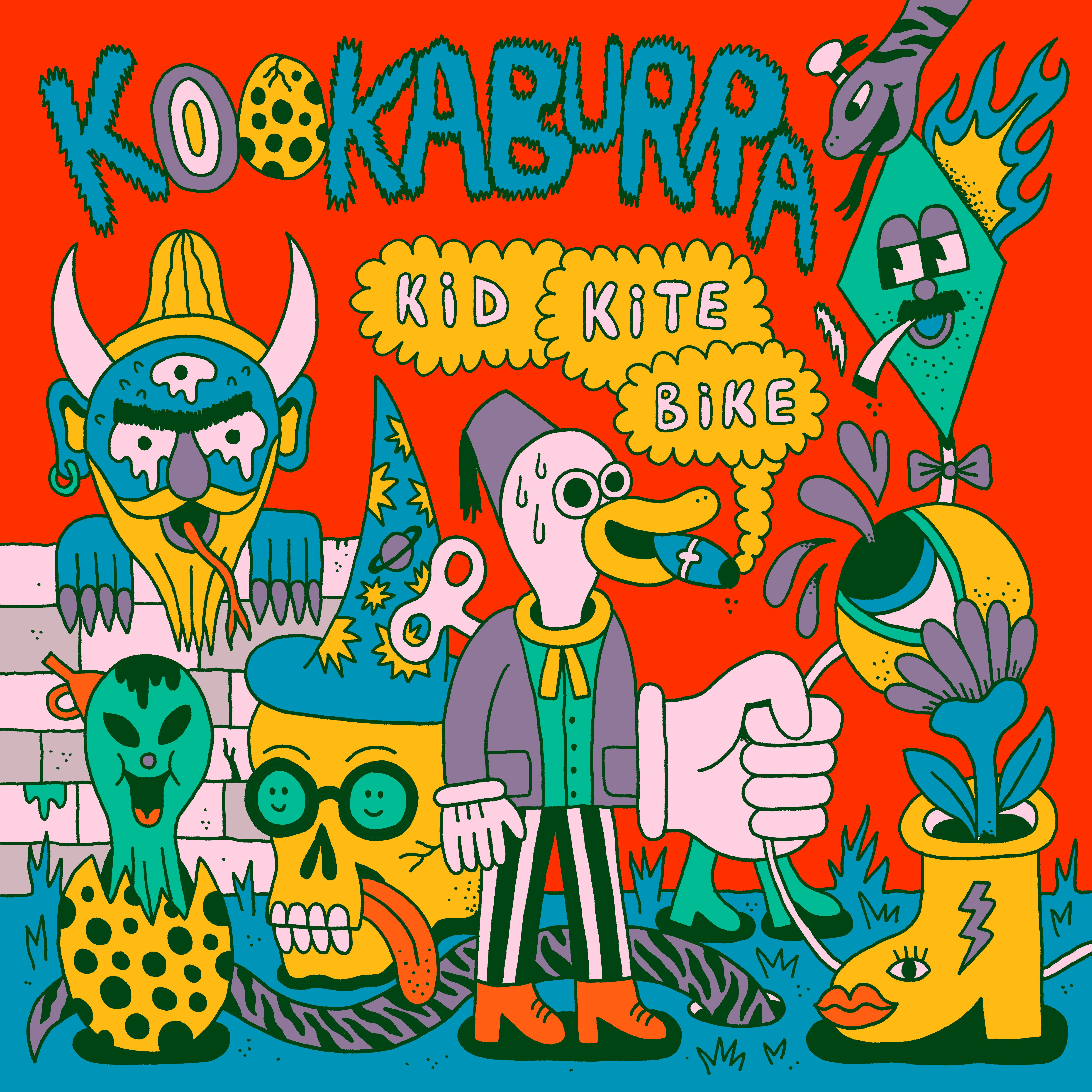 Kookaburra - KidKiteBike front cover