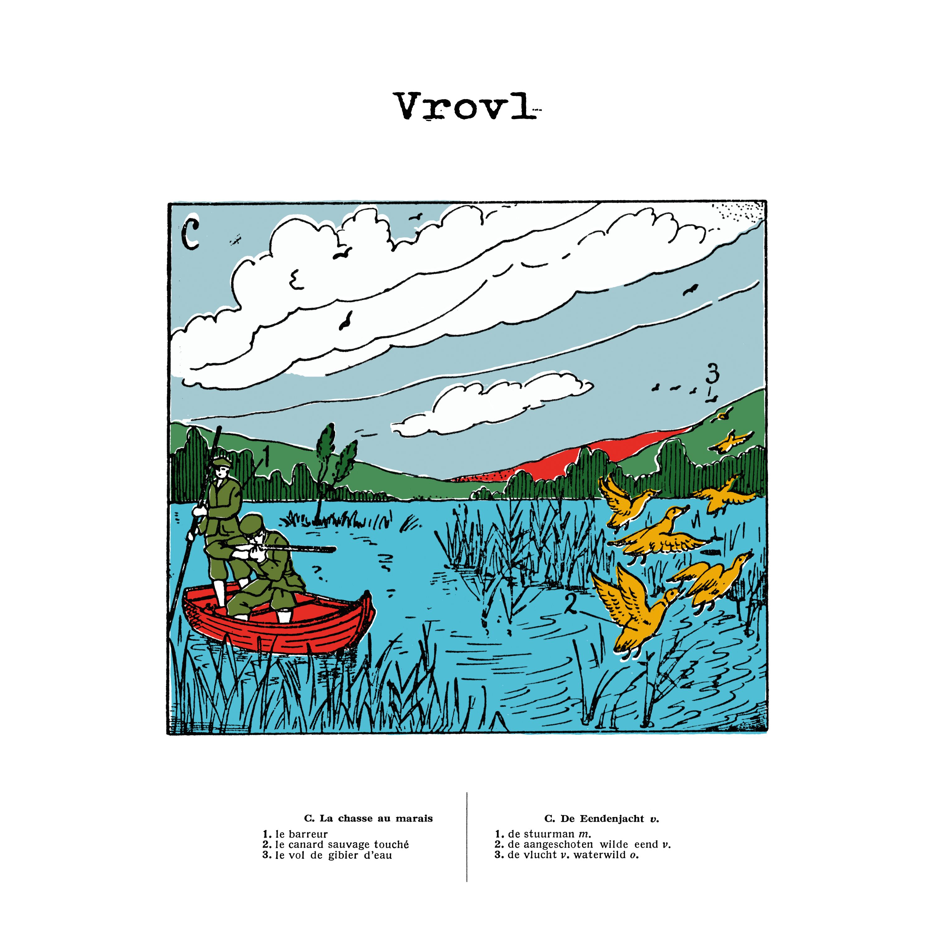 Vrovl - La Chasse Au Marais / De Eendenjacht front cover