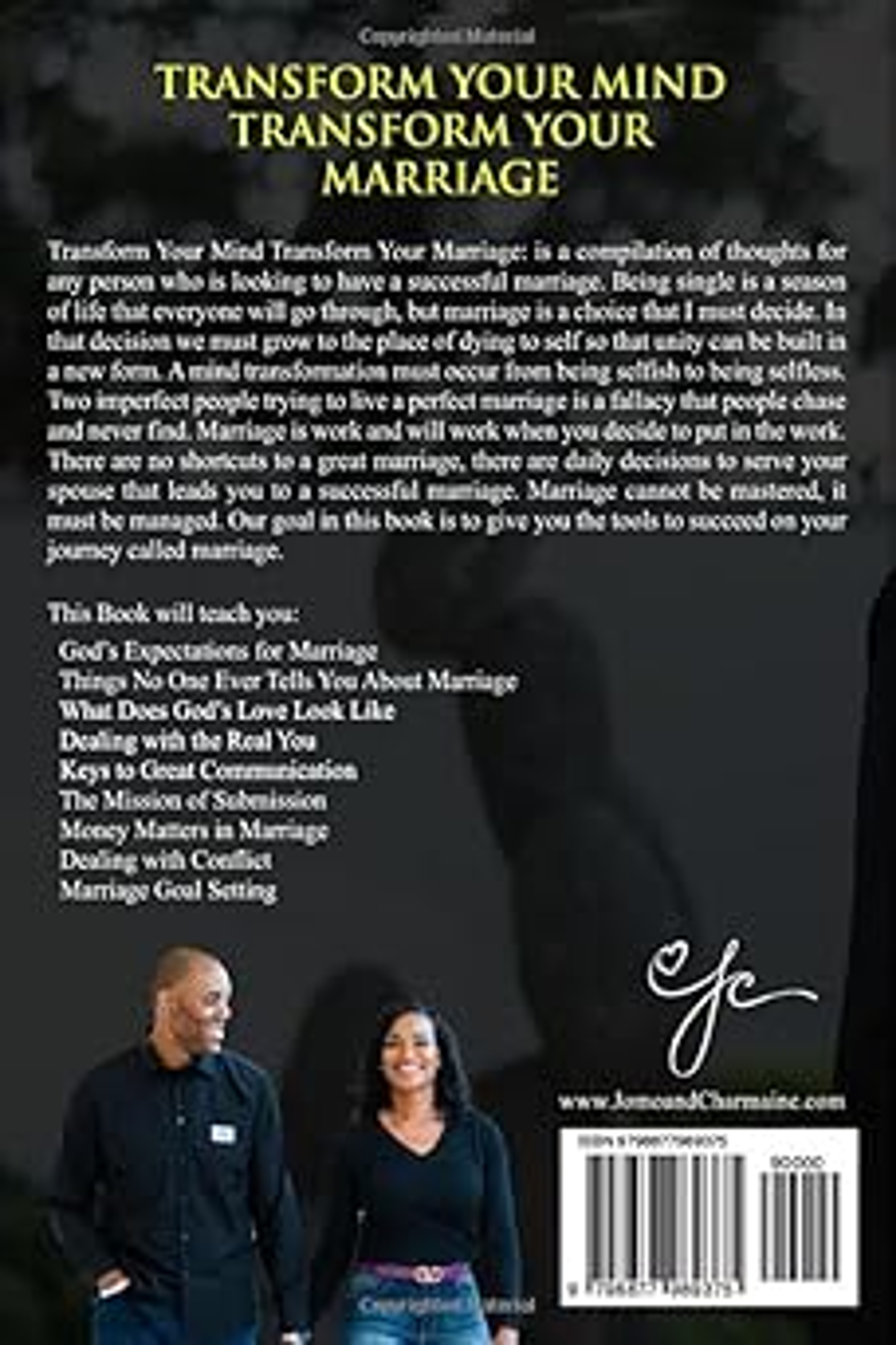 Transform your marriage back cover