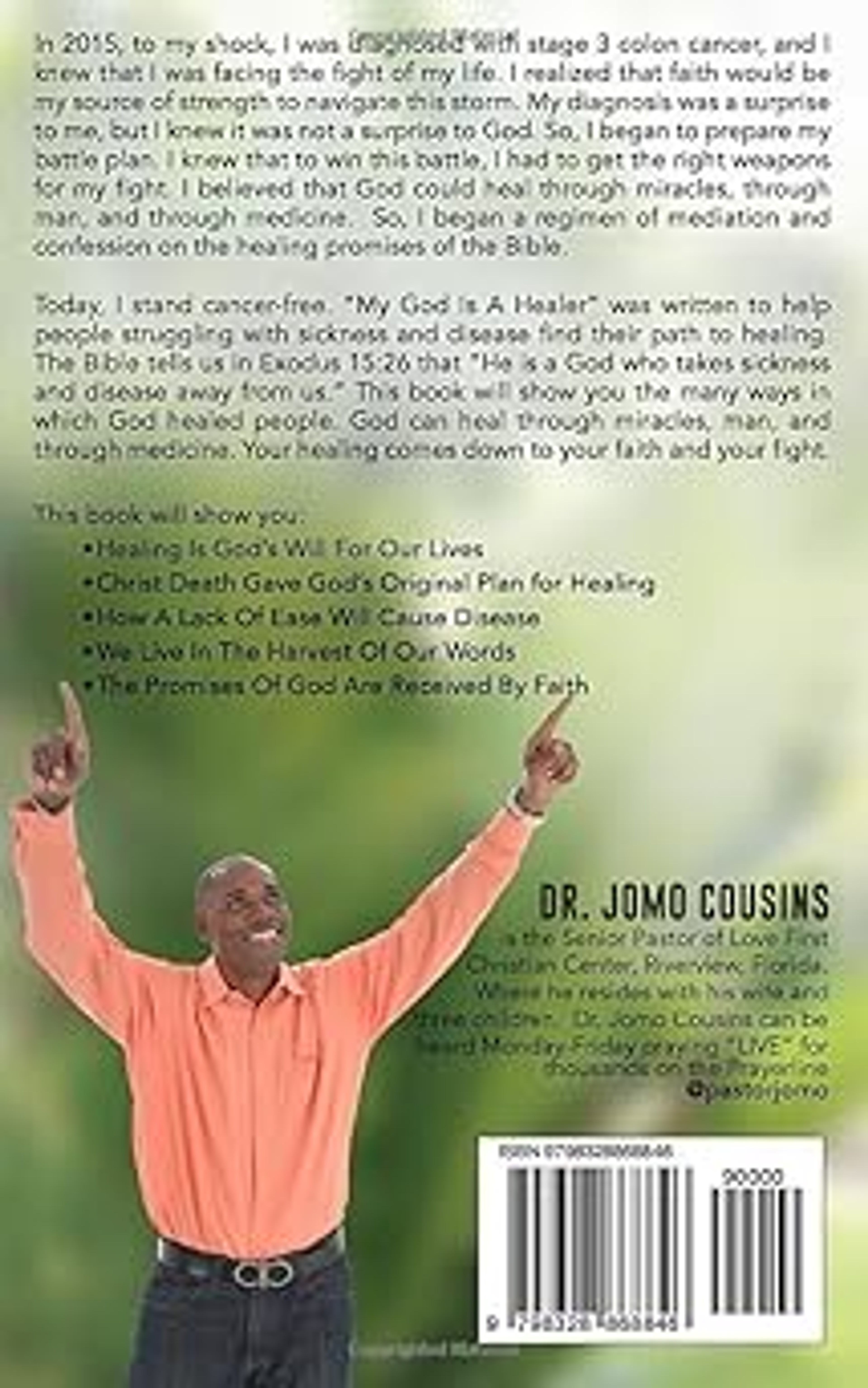 My God is a Healer back cover