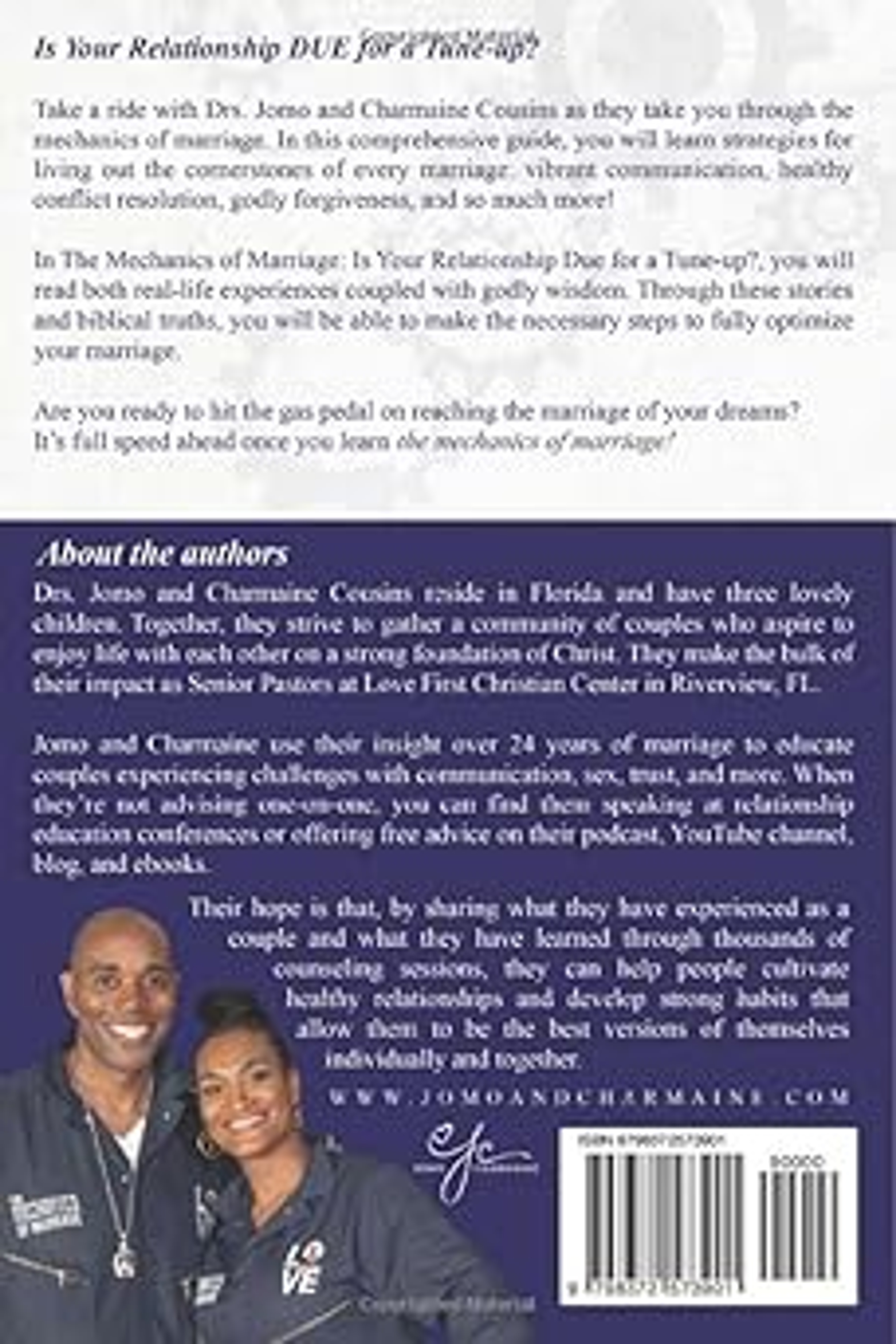 The Mechanics Of Marriage back cover