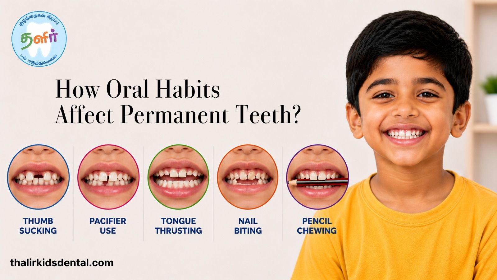 What Oral Habits Affect Permanent Teeth and Why Every Parent Must Know