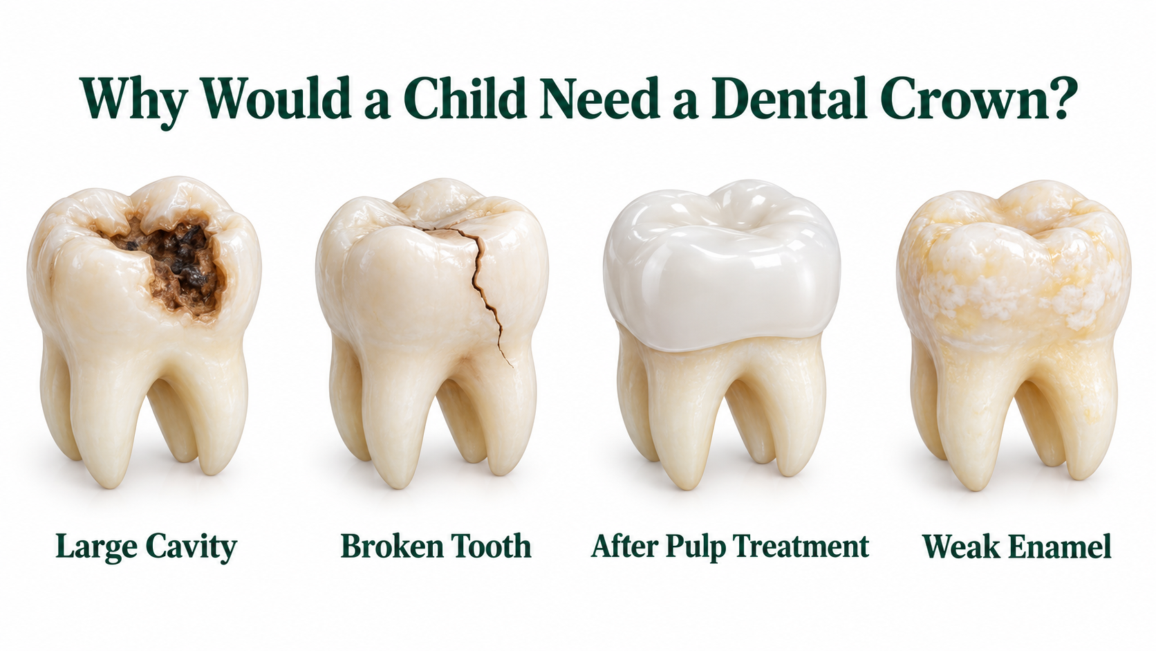 Why Would a Child Need a Dental Crown