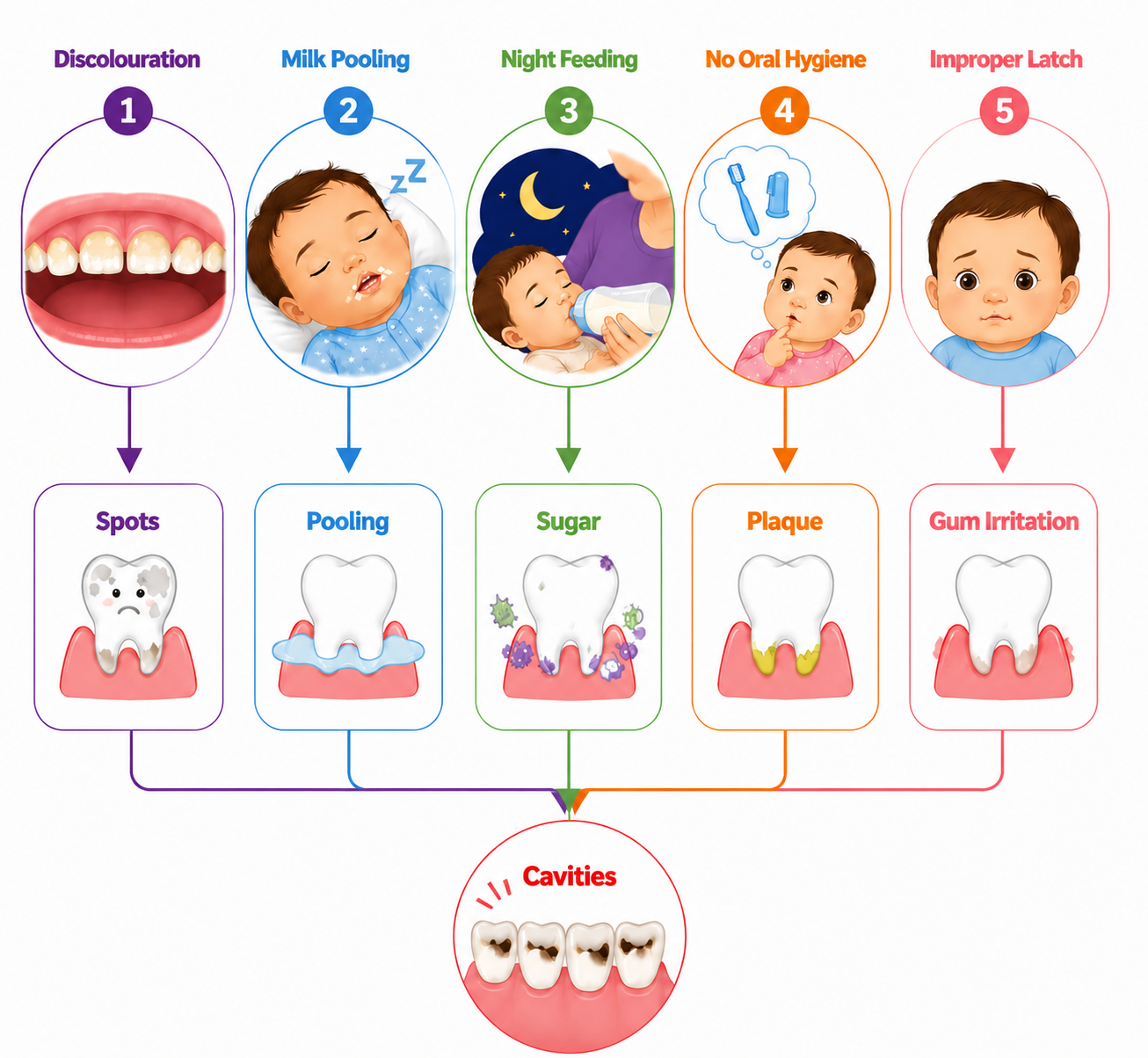 What Parents Should Watch For-Breastfeeding Affect Child Oral Health