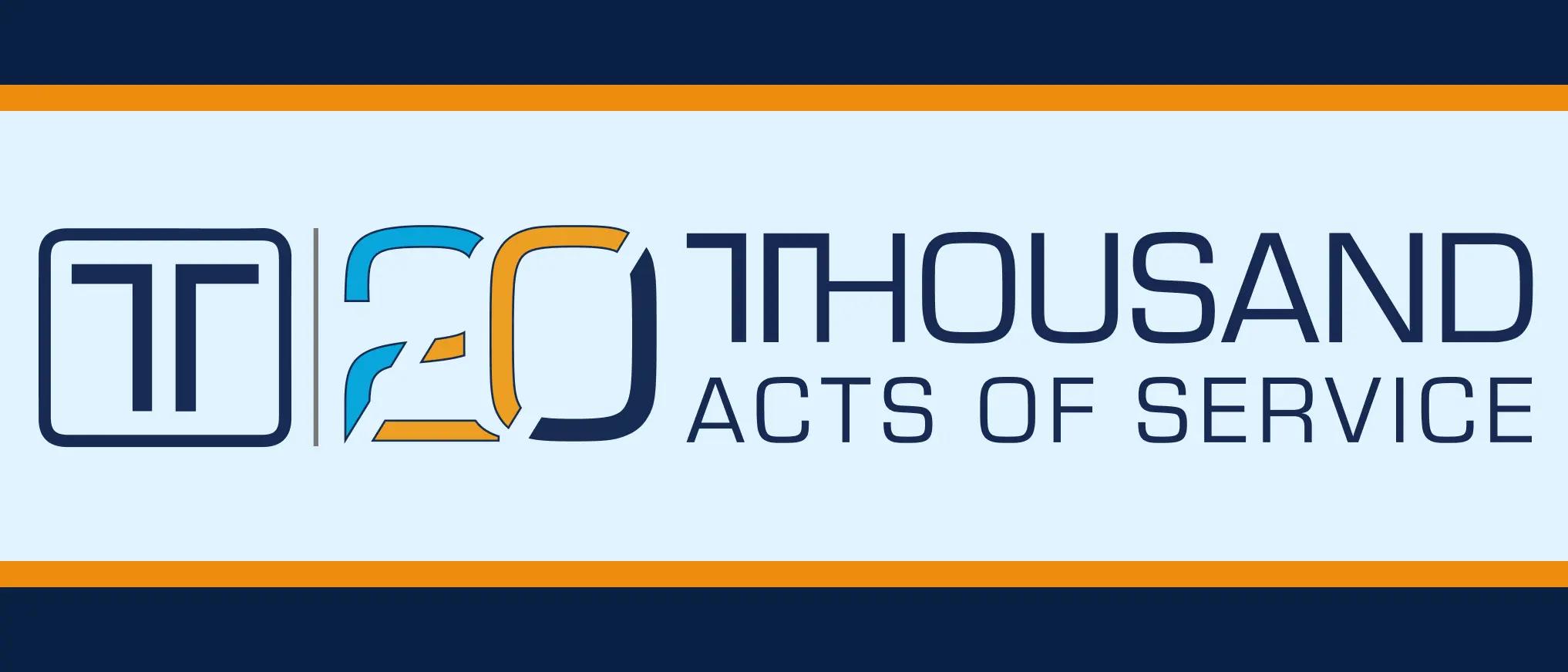 20,000 Acts of Service Campaign by Pat Tillman Foundation