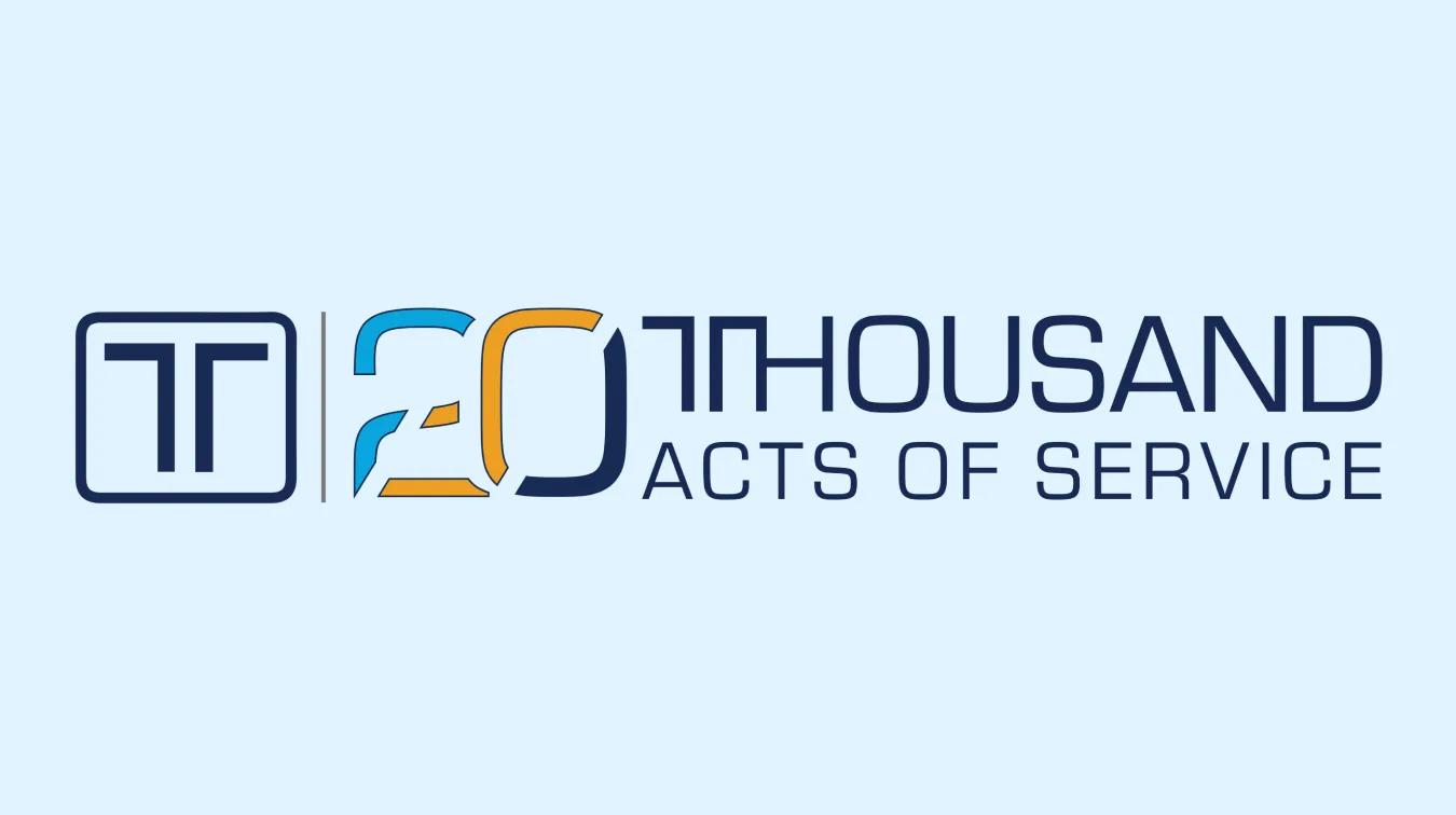 20,000 Acts of Service Campaign by Pat Tillman Foundation