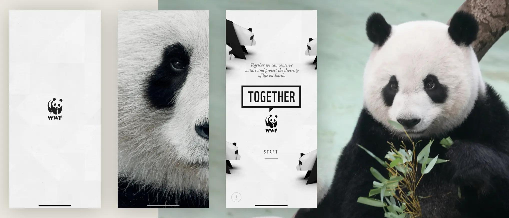 App Product Design & Development by World Wildlife Fund