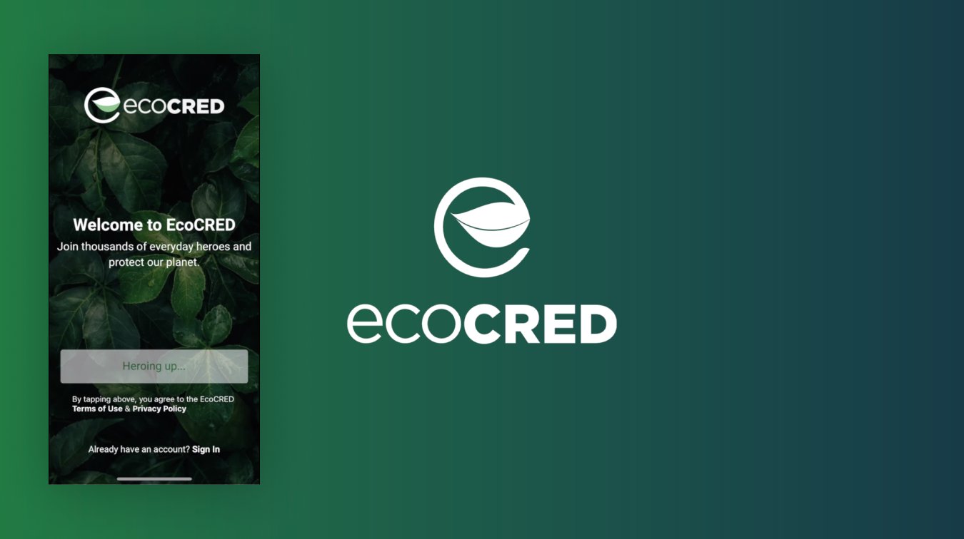 EcoCRED App Product Design & Development by EcoCRED