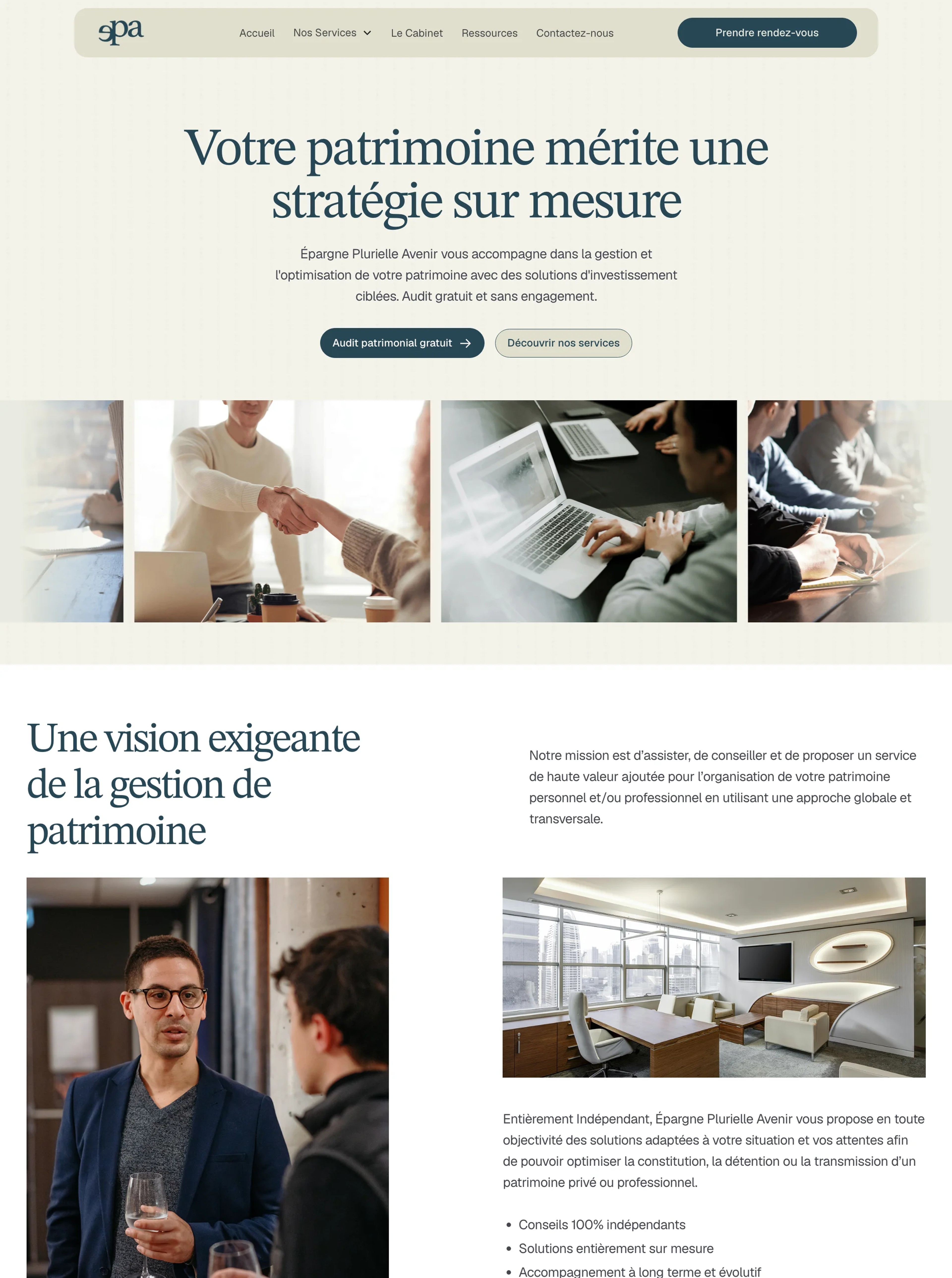 Étude de cas Epargne Plurielle Avenir