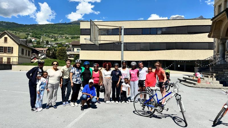 Femmes migrantes à vélo - Canal 9 16 avril 2025
