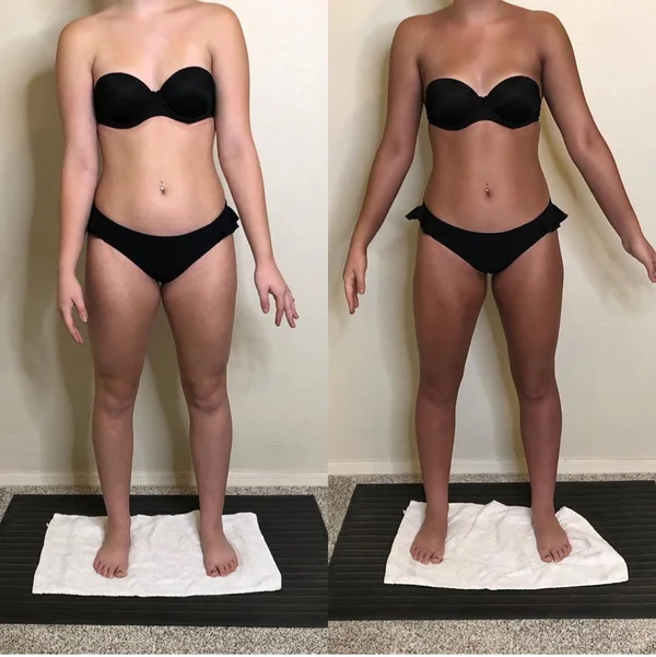 Spray tan result 2