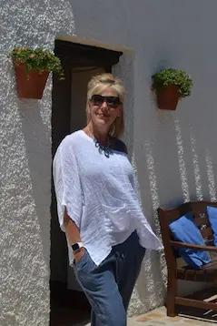Owner of Oasis Fashions in Mojacar - Helen