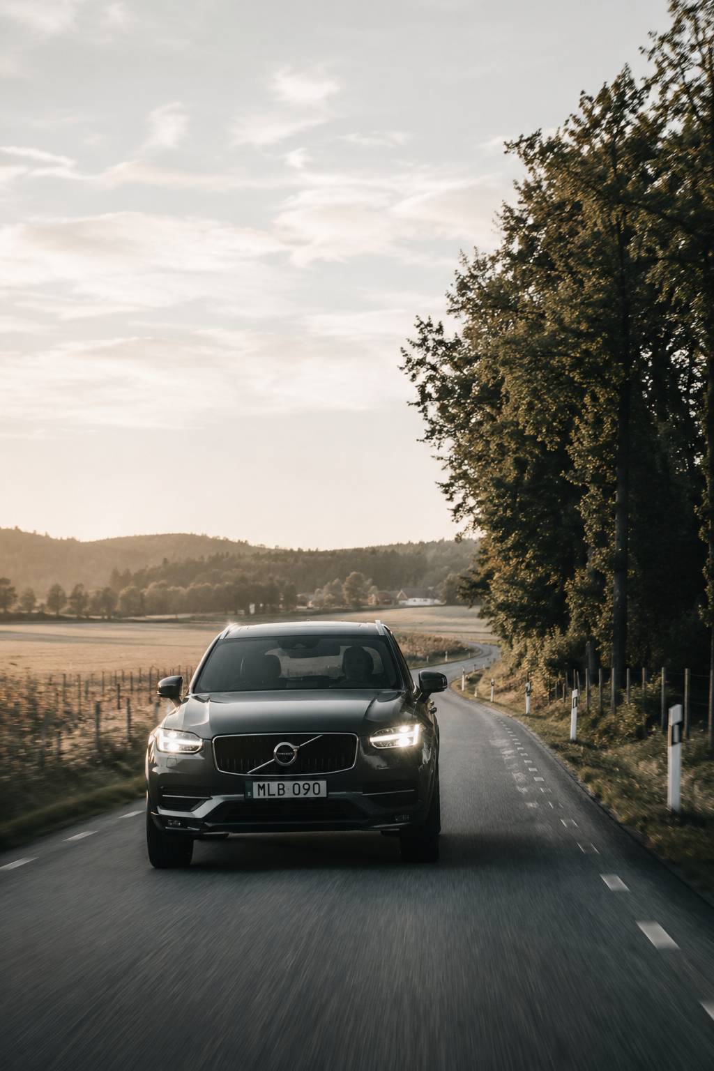 Volvo på landsväg