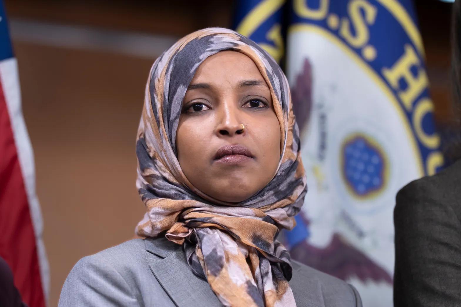 Rep. Ilhan Omar, D-Minn. (AP Photo/J. Scott Applewhite, File)