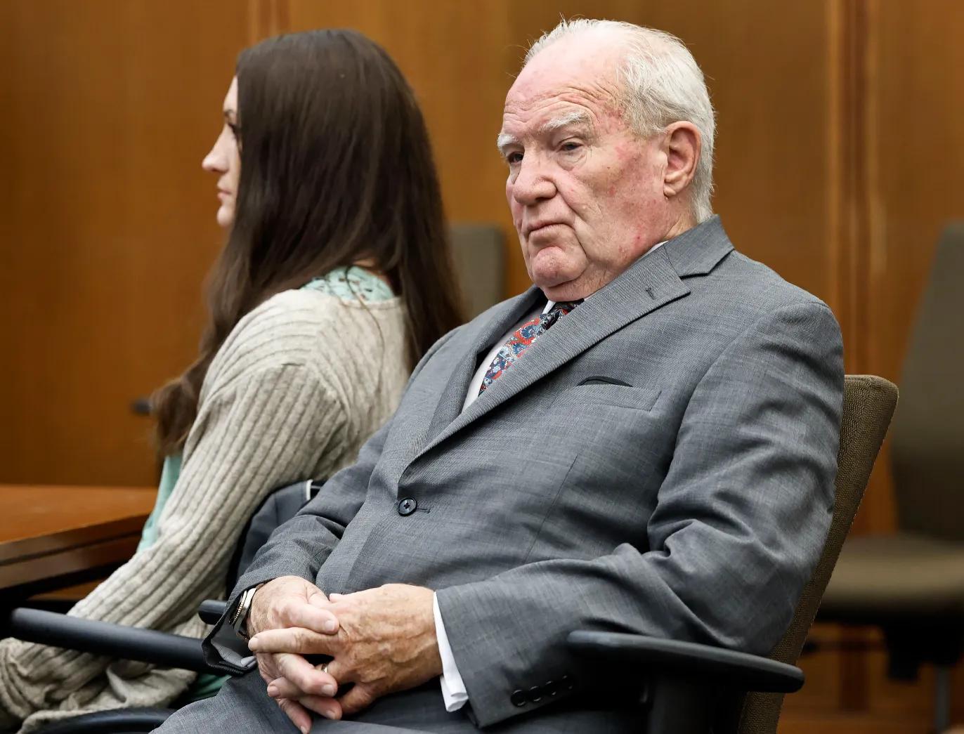 Lindsay Clancy and her defense attorney Kevin Reddington. (Herald pool)