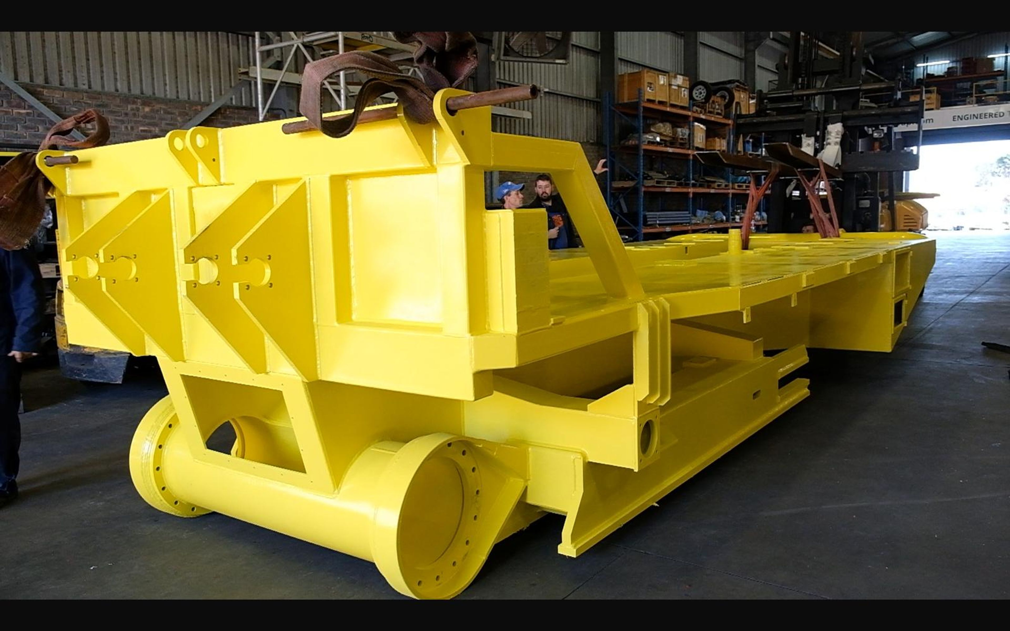 Salt harvester build, May 2022: chassis sections and components, shoot 3