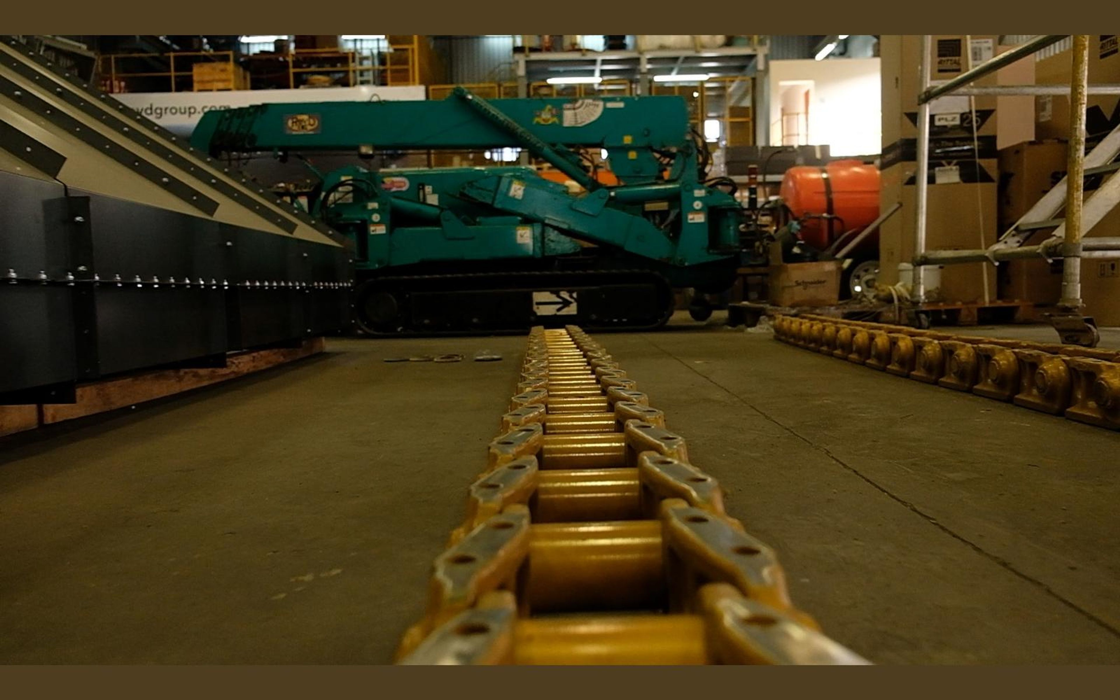 Salt harvester build, May 2022: chassis sections and components, shoot 5