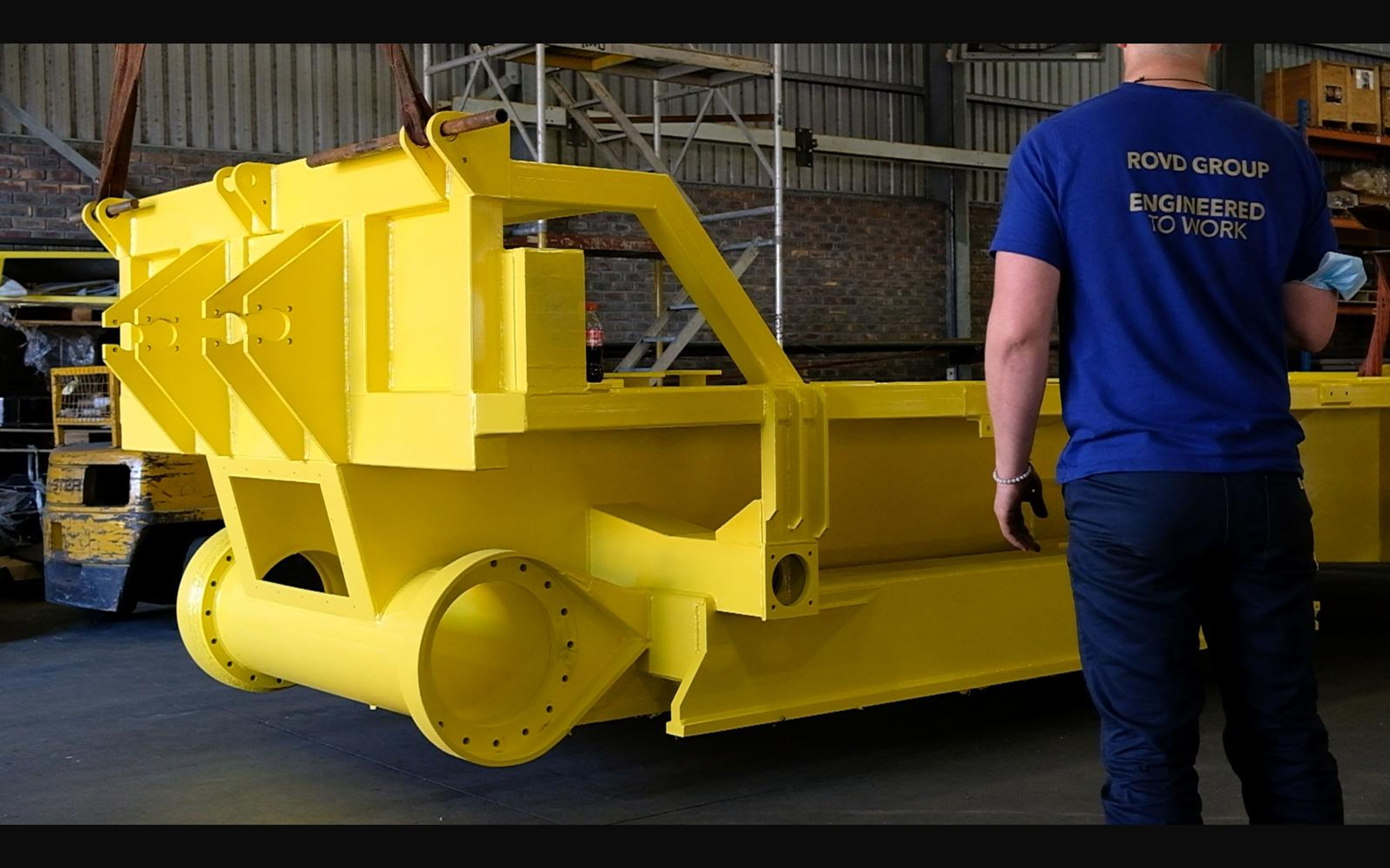 Salt harvester build, May 2022: chassis sections and components, shoot 3