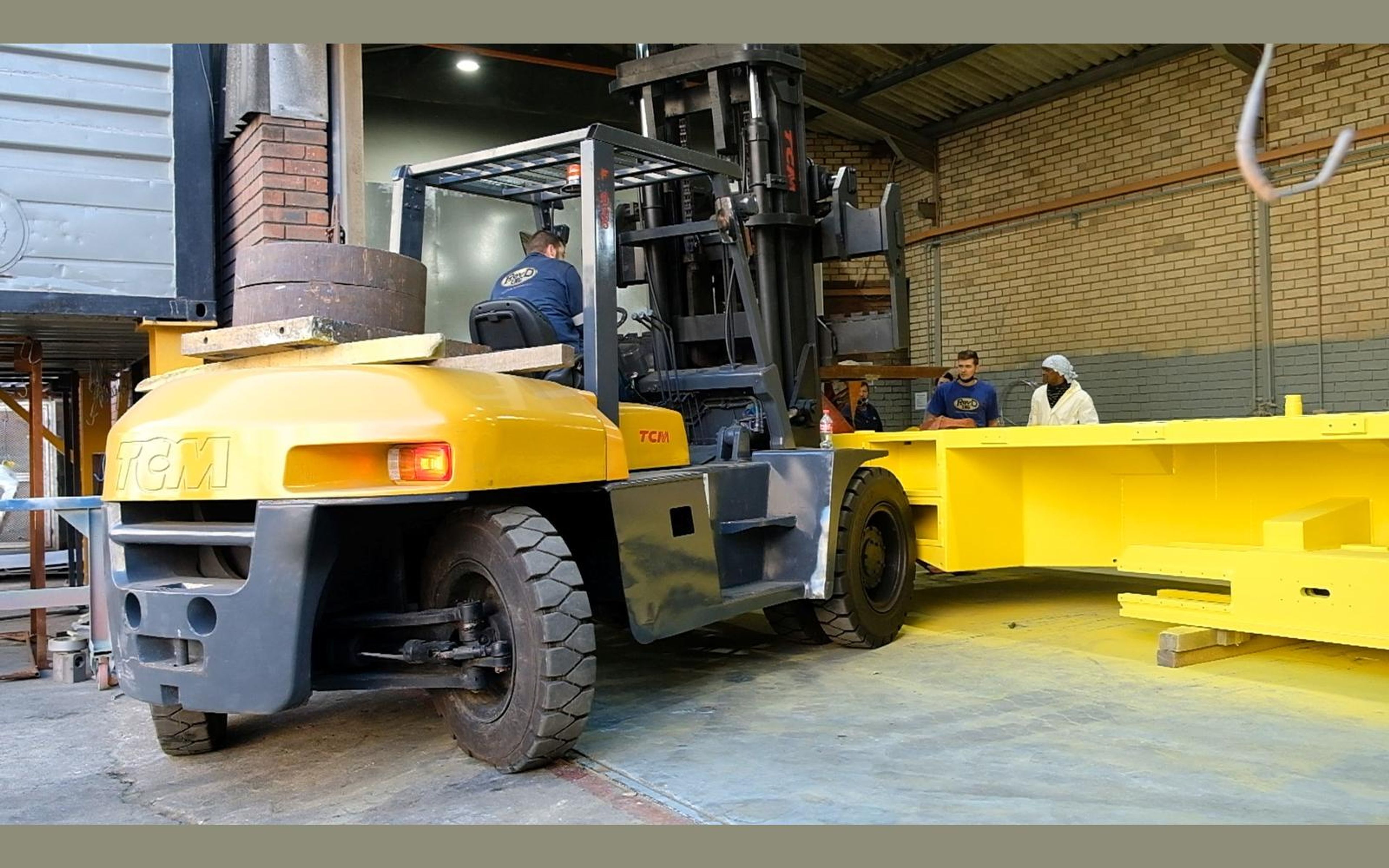 Salt harvester build, May 2022: chassis sections and components, shoot 3