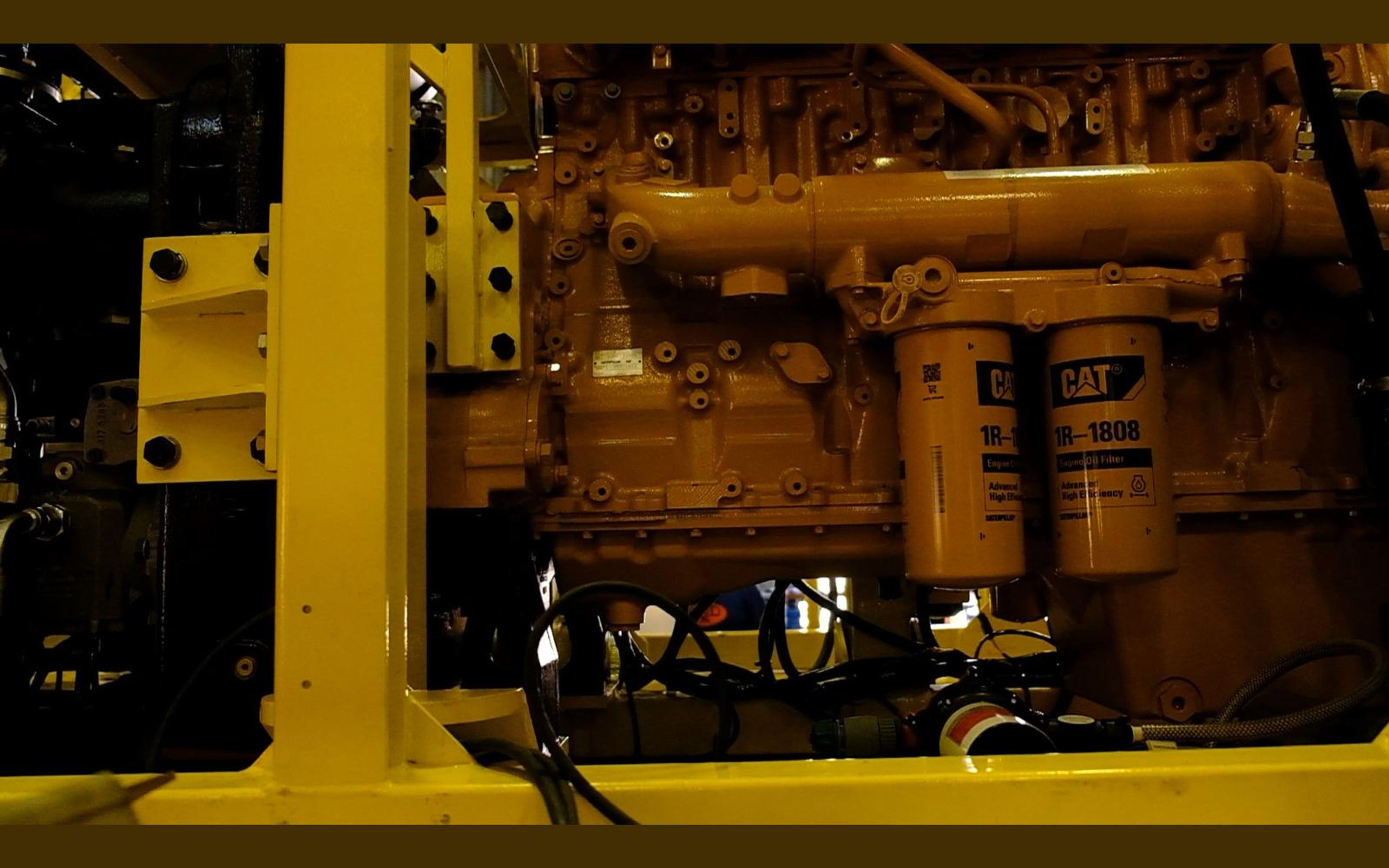 Salt harvester build, August 2022: engine and exhaust, shoot 16