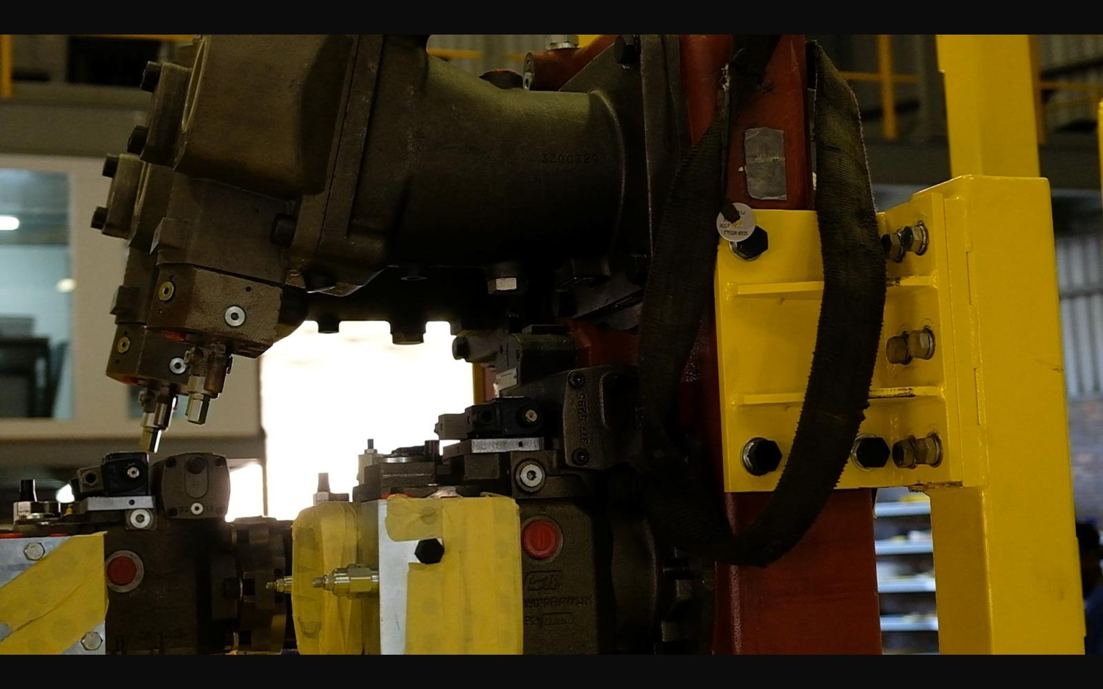 Salt harvester build, June 2022: frame, tracks and drivetrain, shoot 8