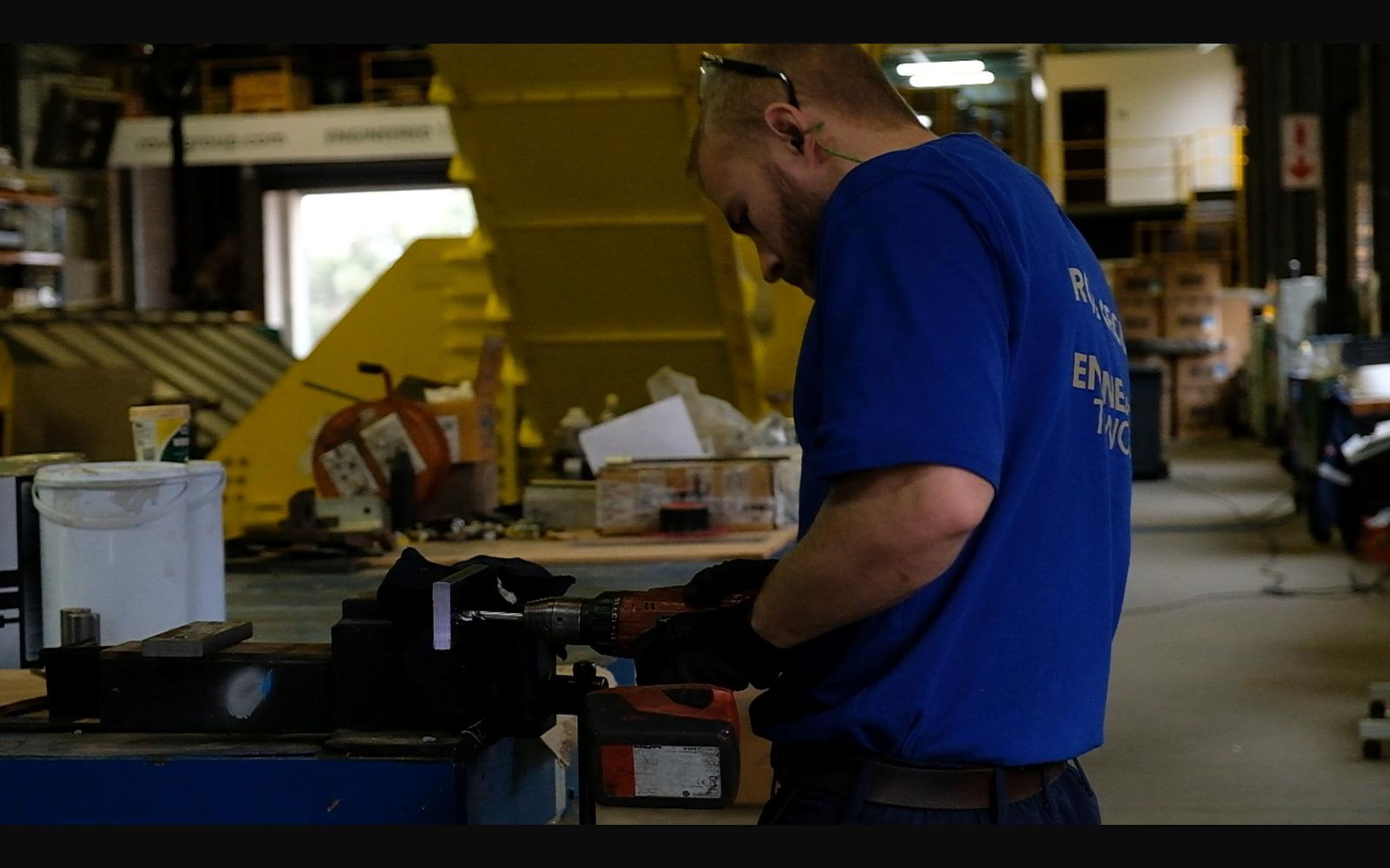 Assembly of the salt harvester, May 2022: chassis sections and components, shoot 5