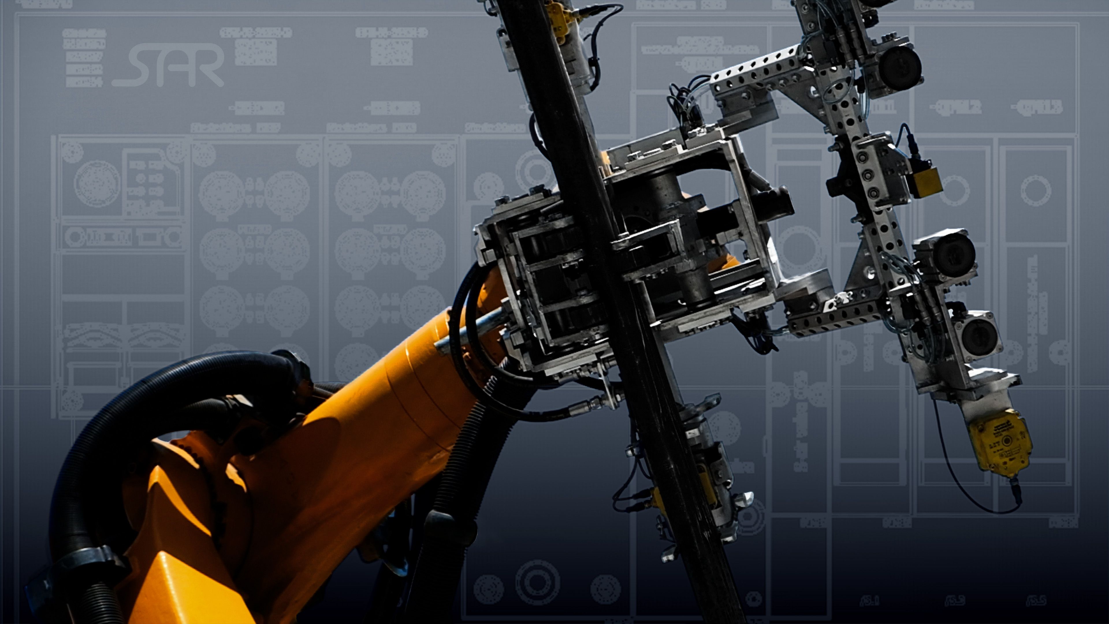 Stylized marketing image 11 of Hall Core Drilling's drill-core bot at SAR Electronics, Pretoria