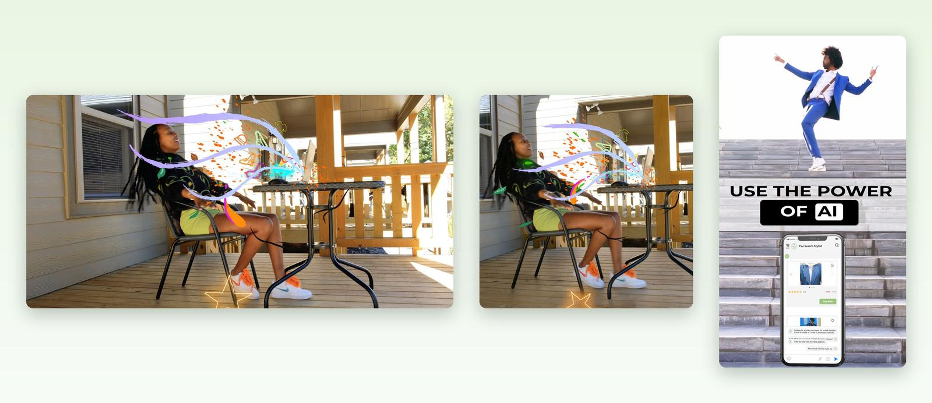 The launch video delivered in three formats: 16:9, square and vertical
