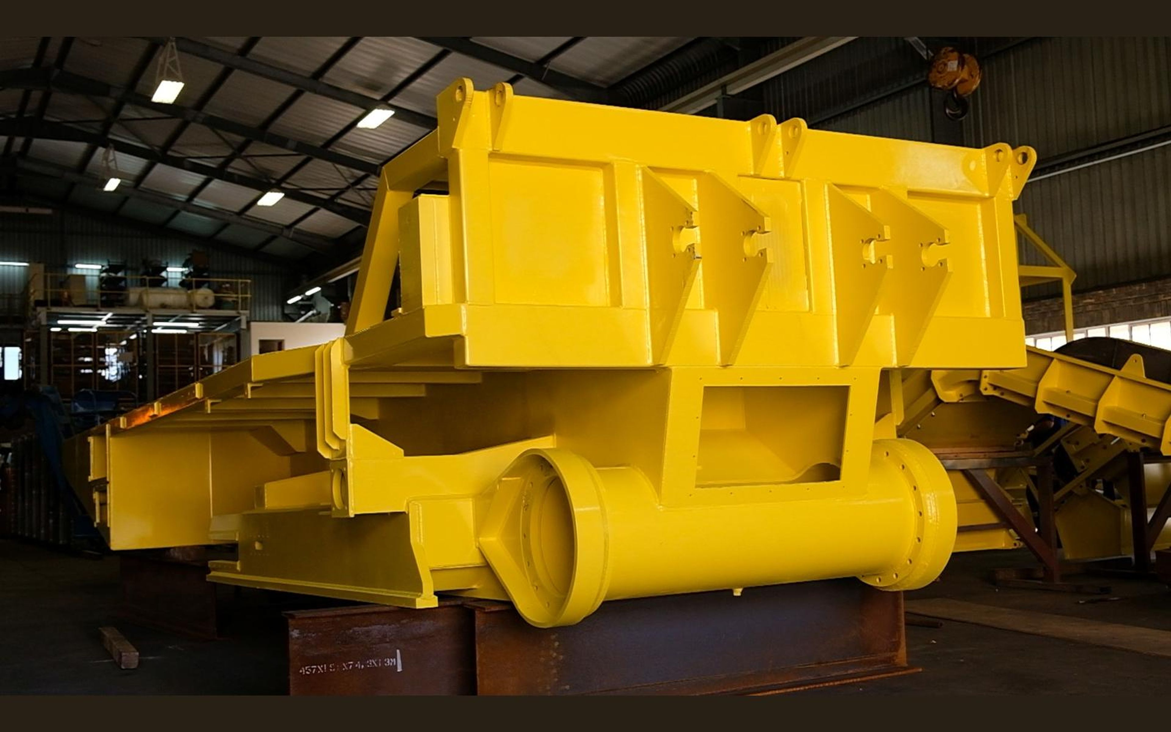 Salt harvester build, May 2022: chassis sections and components, shoot 3