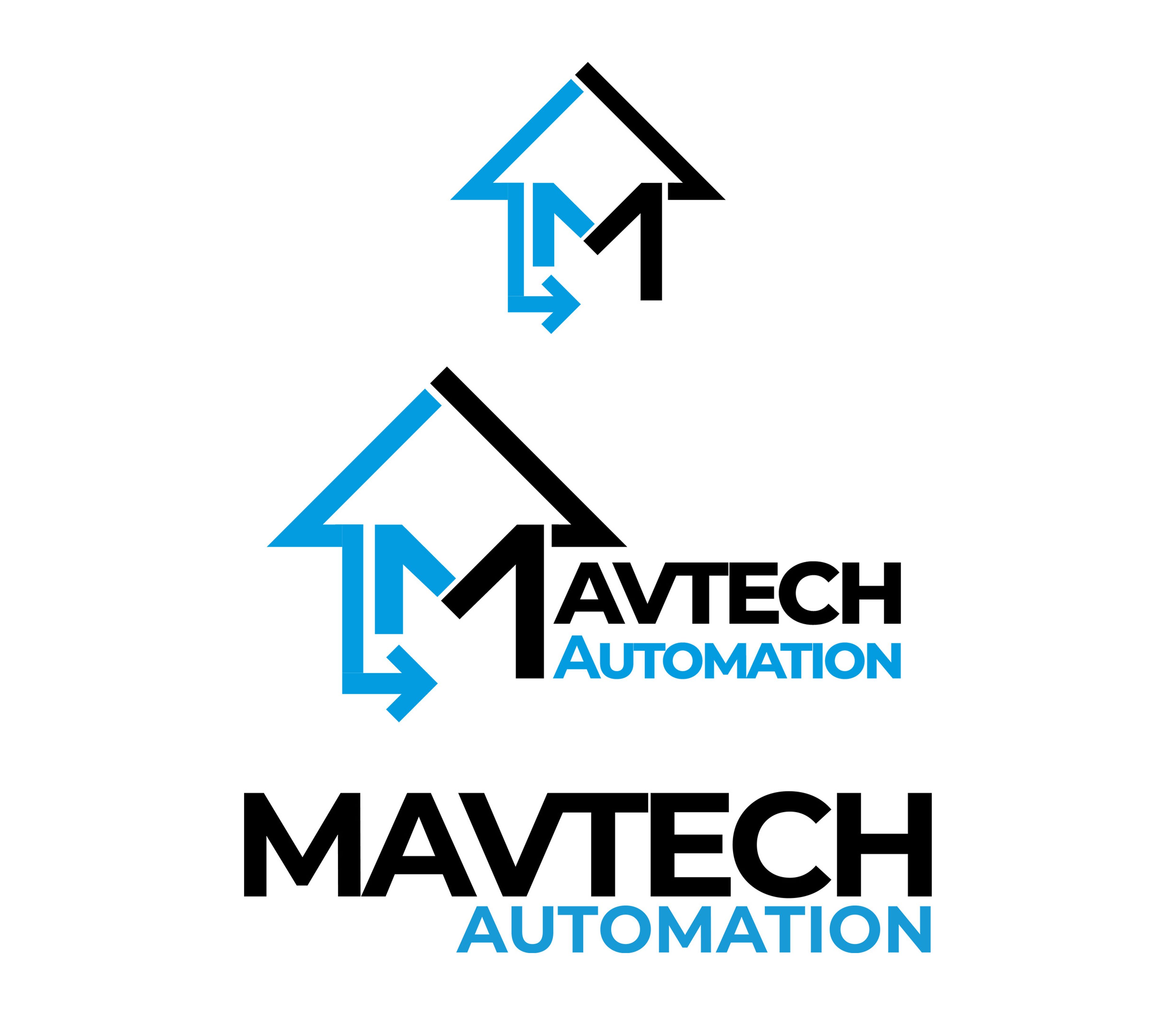 MAVTECH Automation logo and wordmark design
