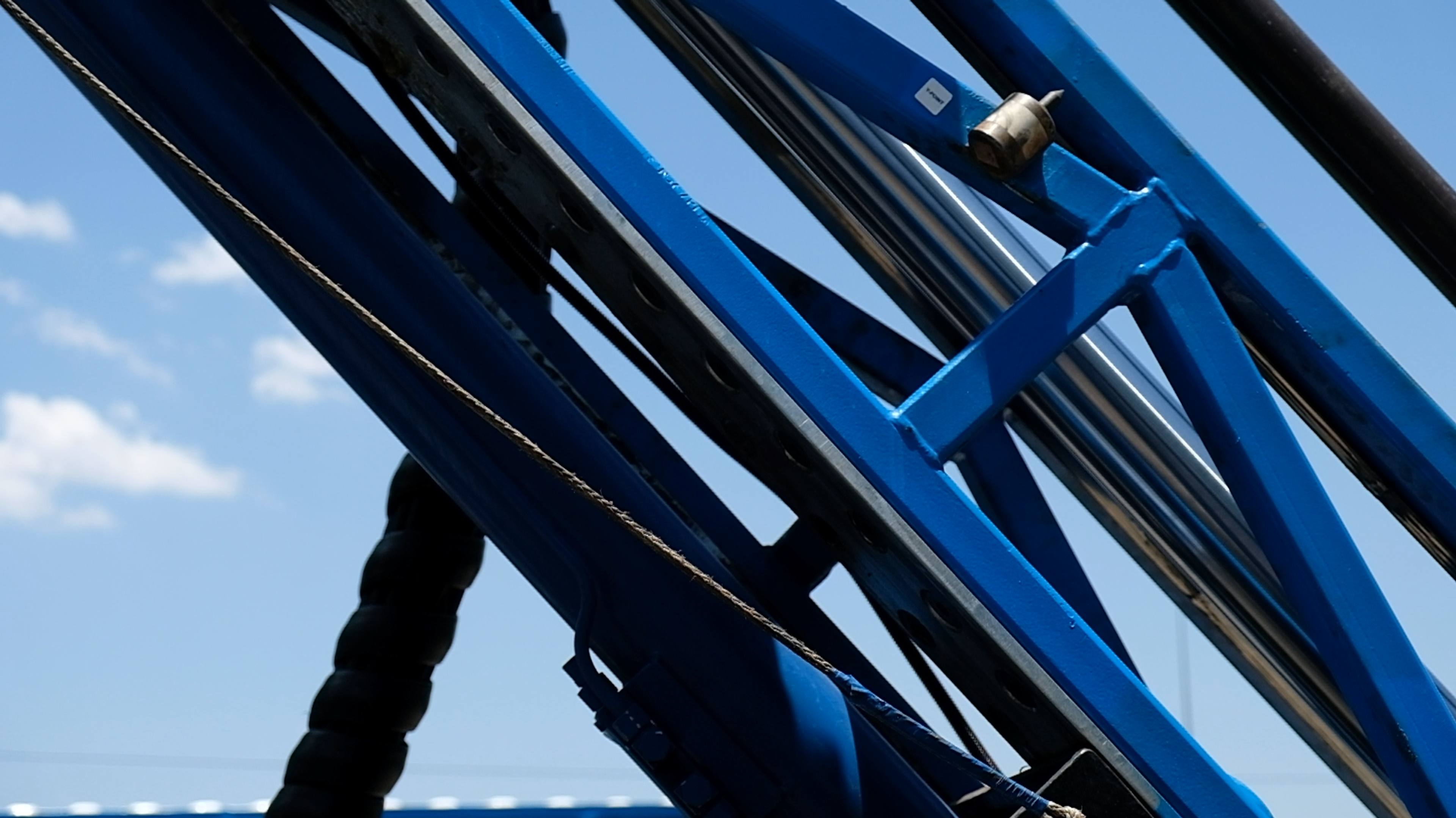 Frame grab 30 from Hall Core Drilling's drill-core bot test sequence at SAR Electronics, Pretoria