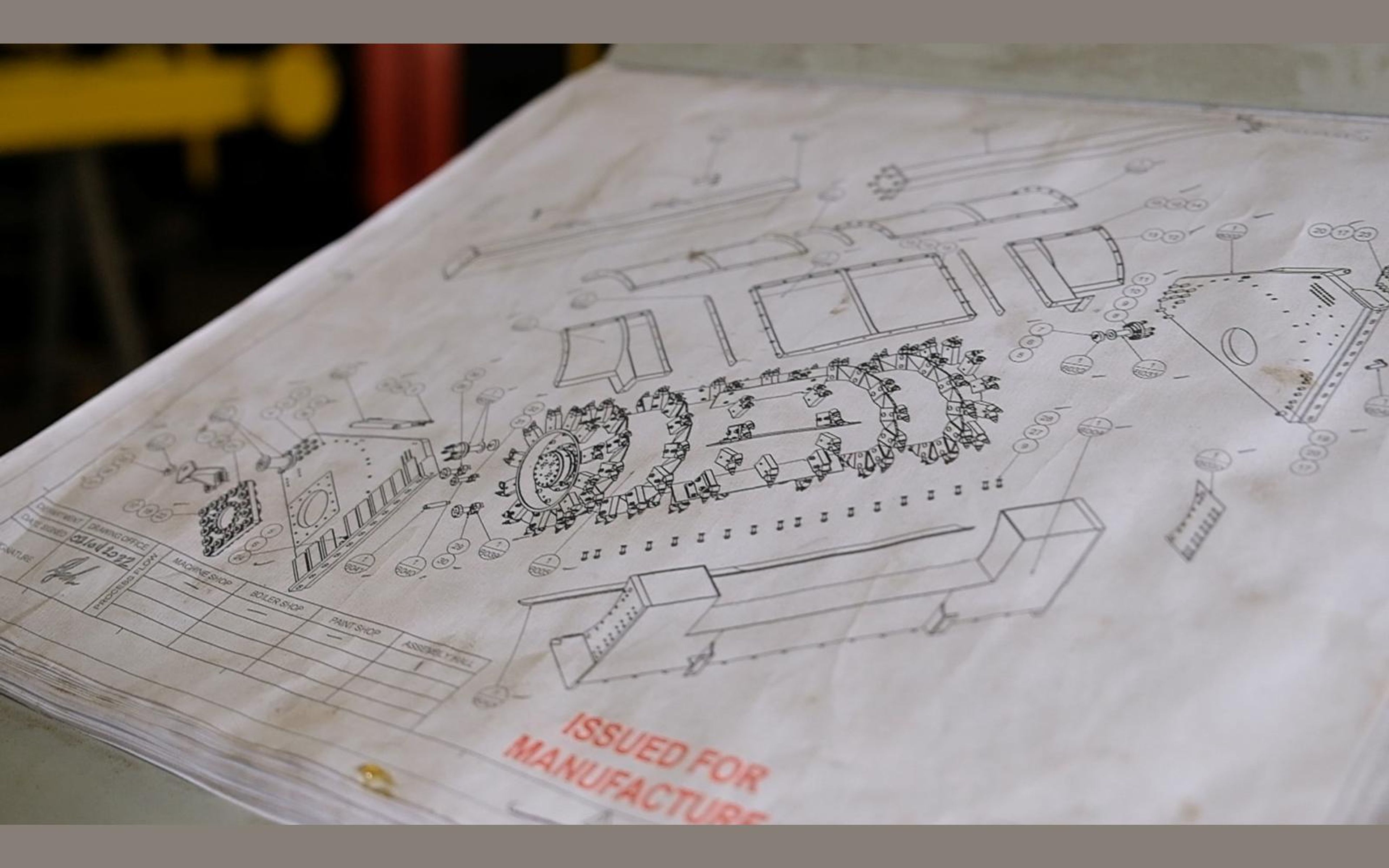 Salt harvester build, May 2022: chassis sections and components, shoot 5