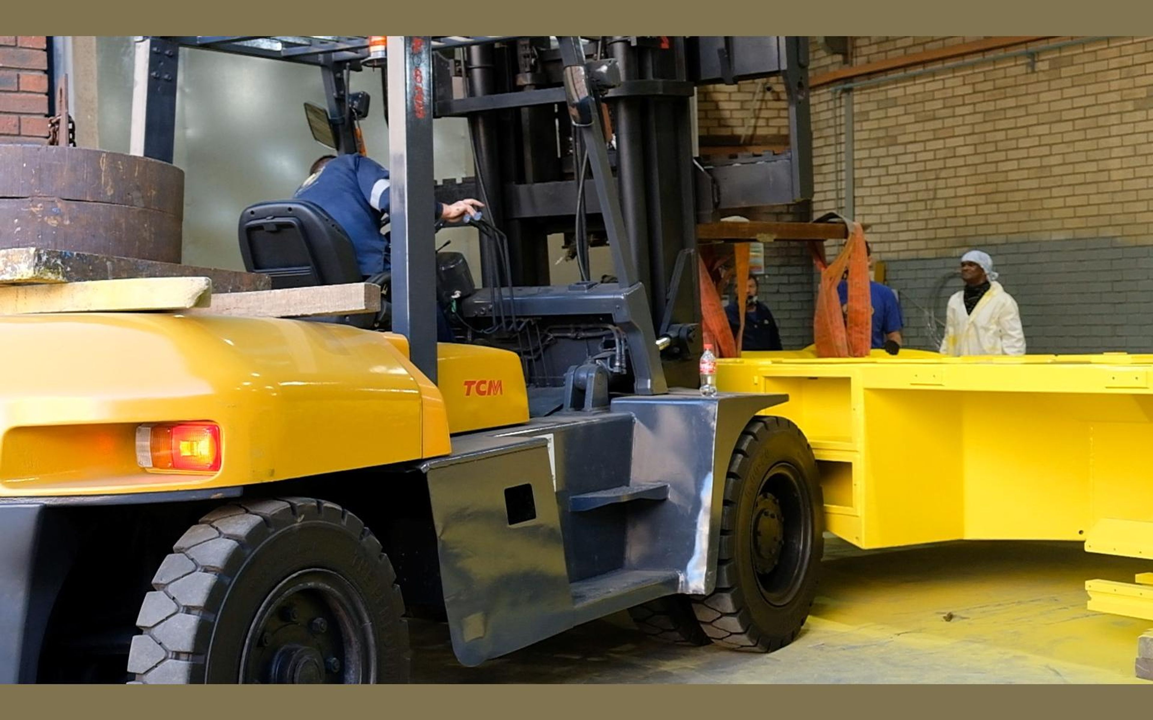 Salt harvester build, May 2022: chassis sections and components, shoot 3