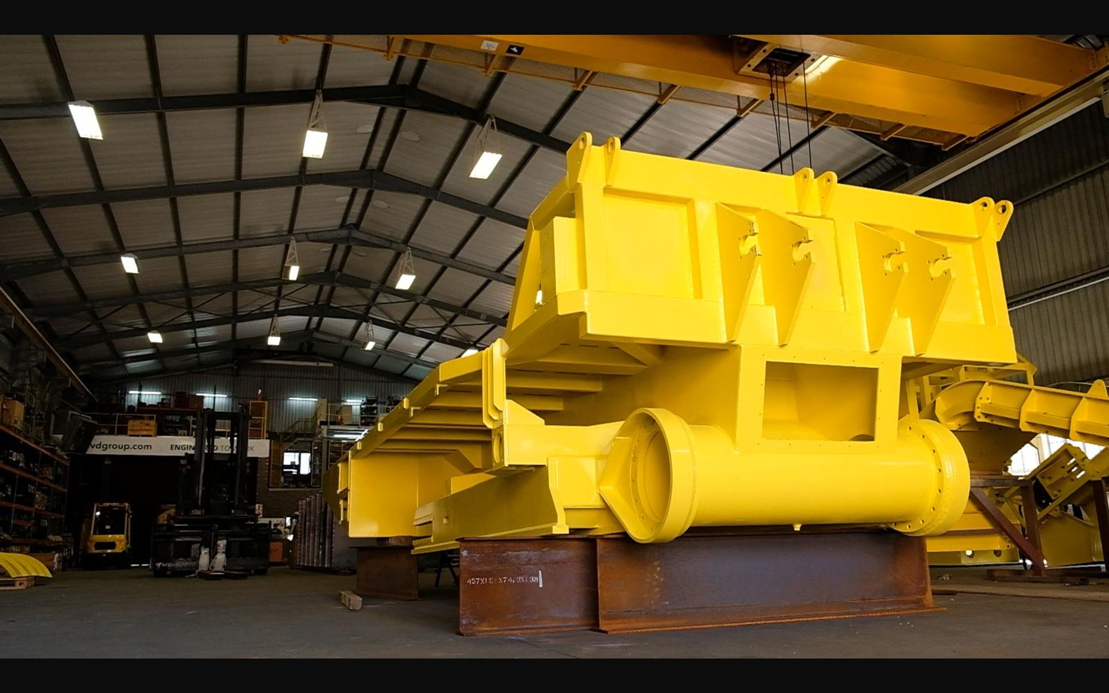 Salt harvester build, May 2022: chassis sections and components, shoot 3