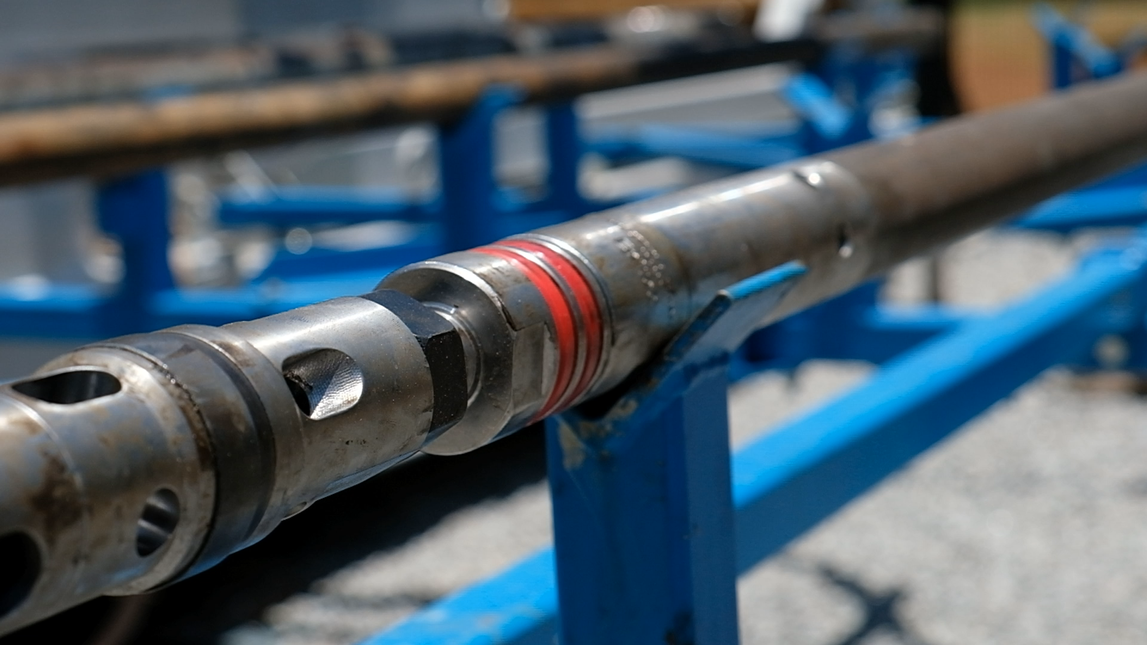 Frame grab 31 from Hall Core Drilling's drill-core bot test sequence at SAR Electronics, Pretoria