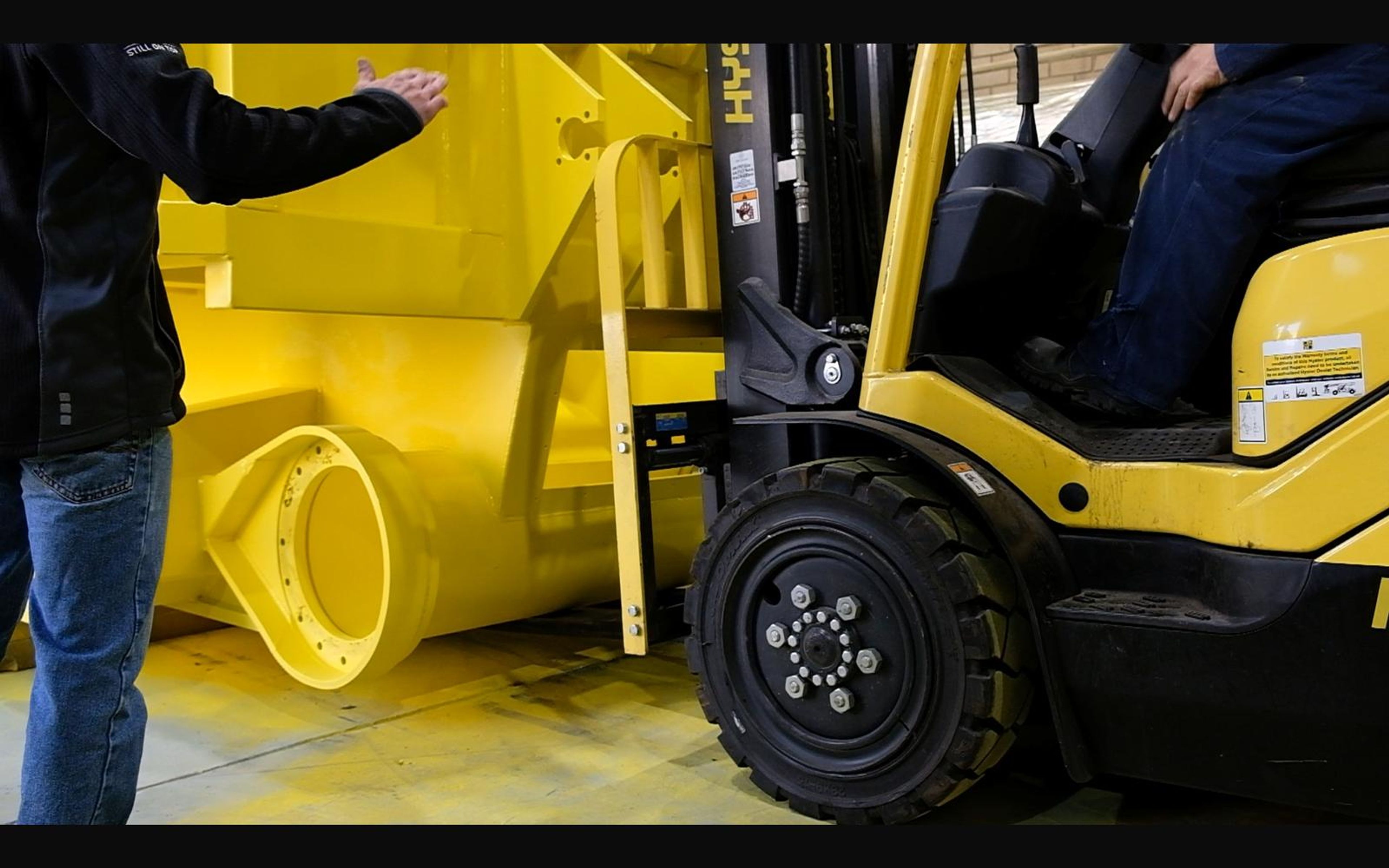 Assembly of the salt harvester, May 2022: chassis sections and components, shoot 3