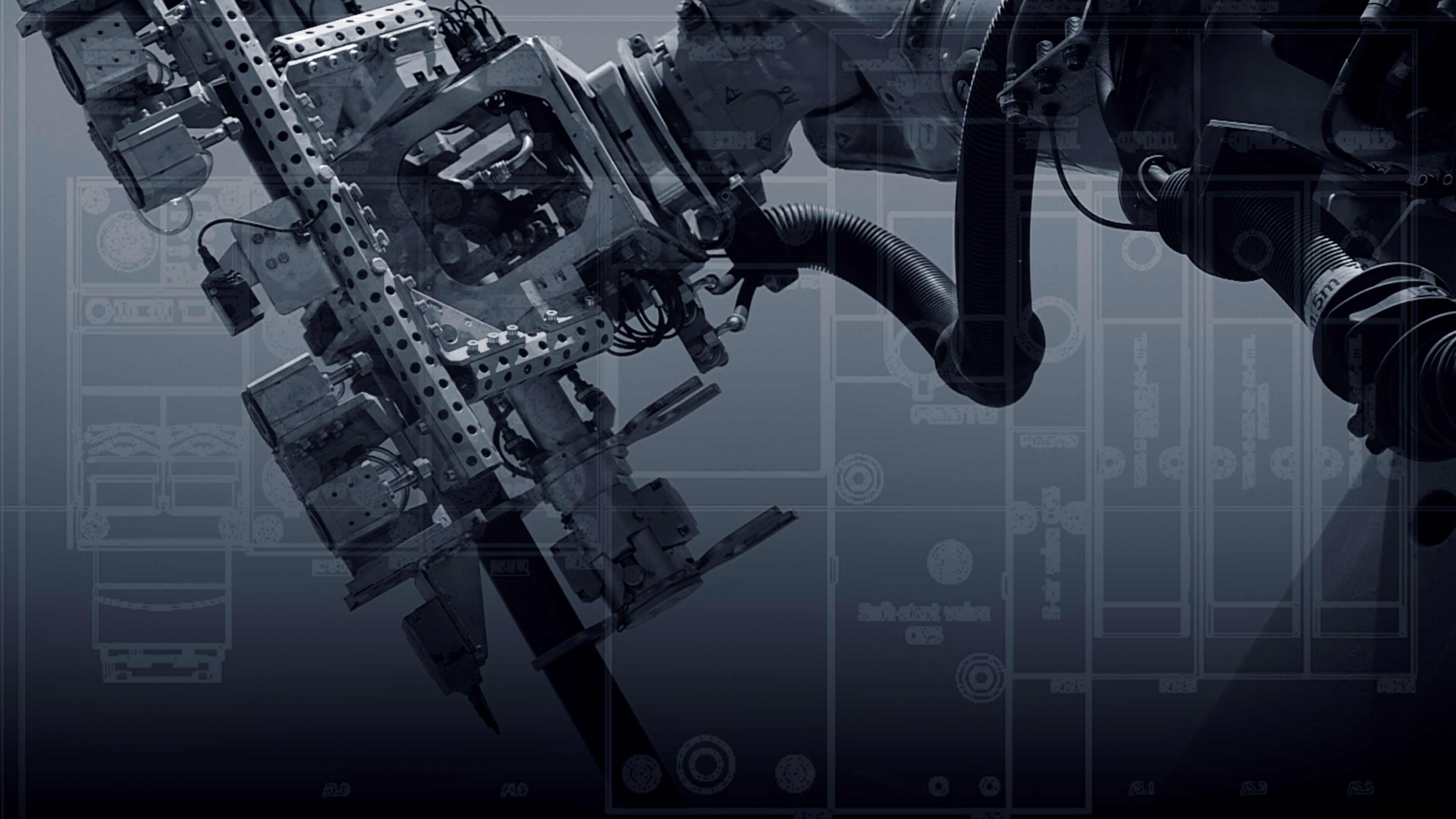 Stylized marketing image 9 of Hall Core Drilling's drill-core bot at SAR Electronics, Pretoria