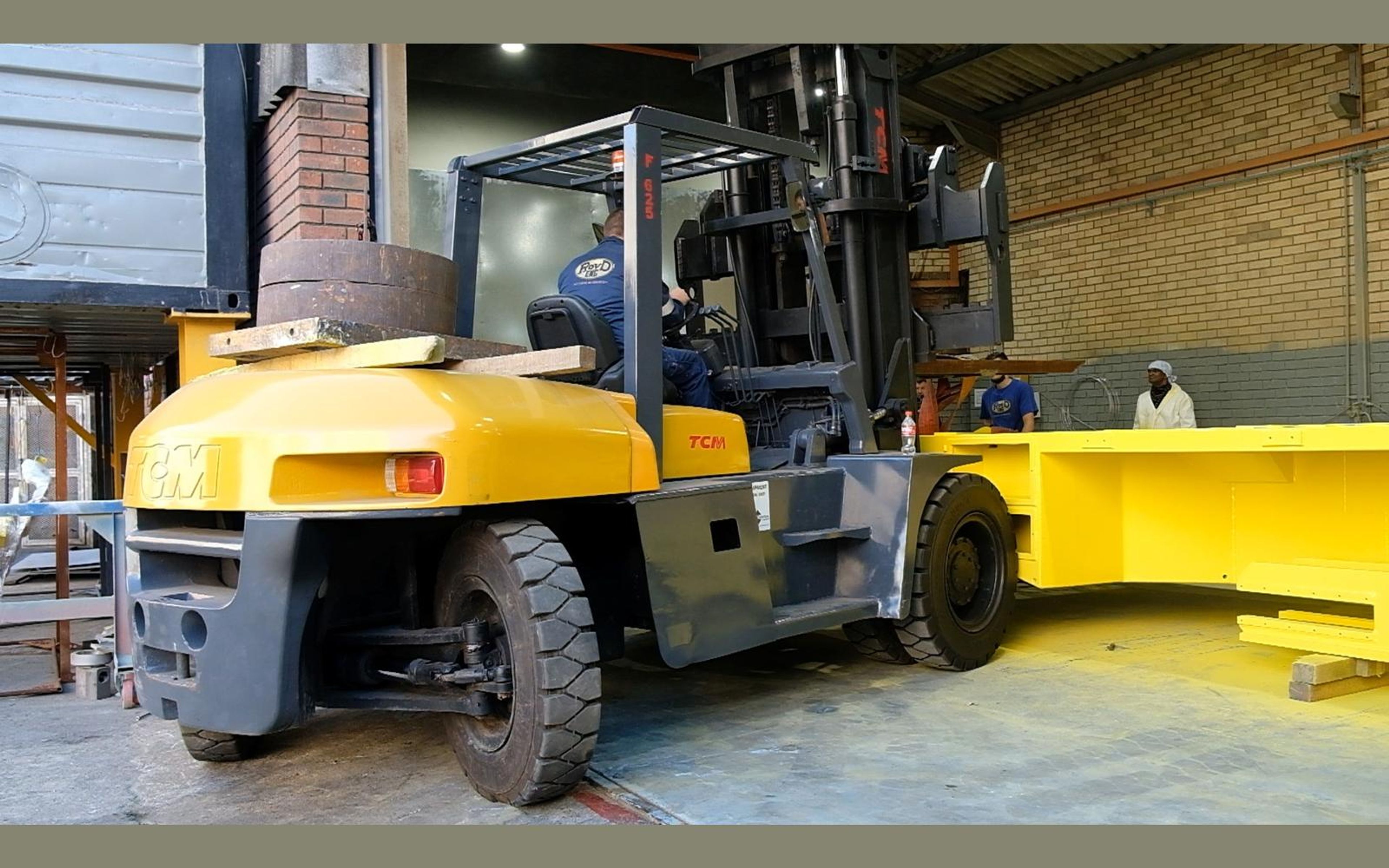 Salt harvester build, May 2022: chassis sections and components, shoot 3