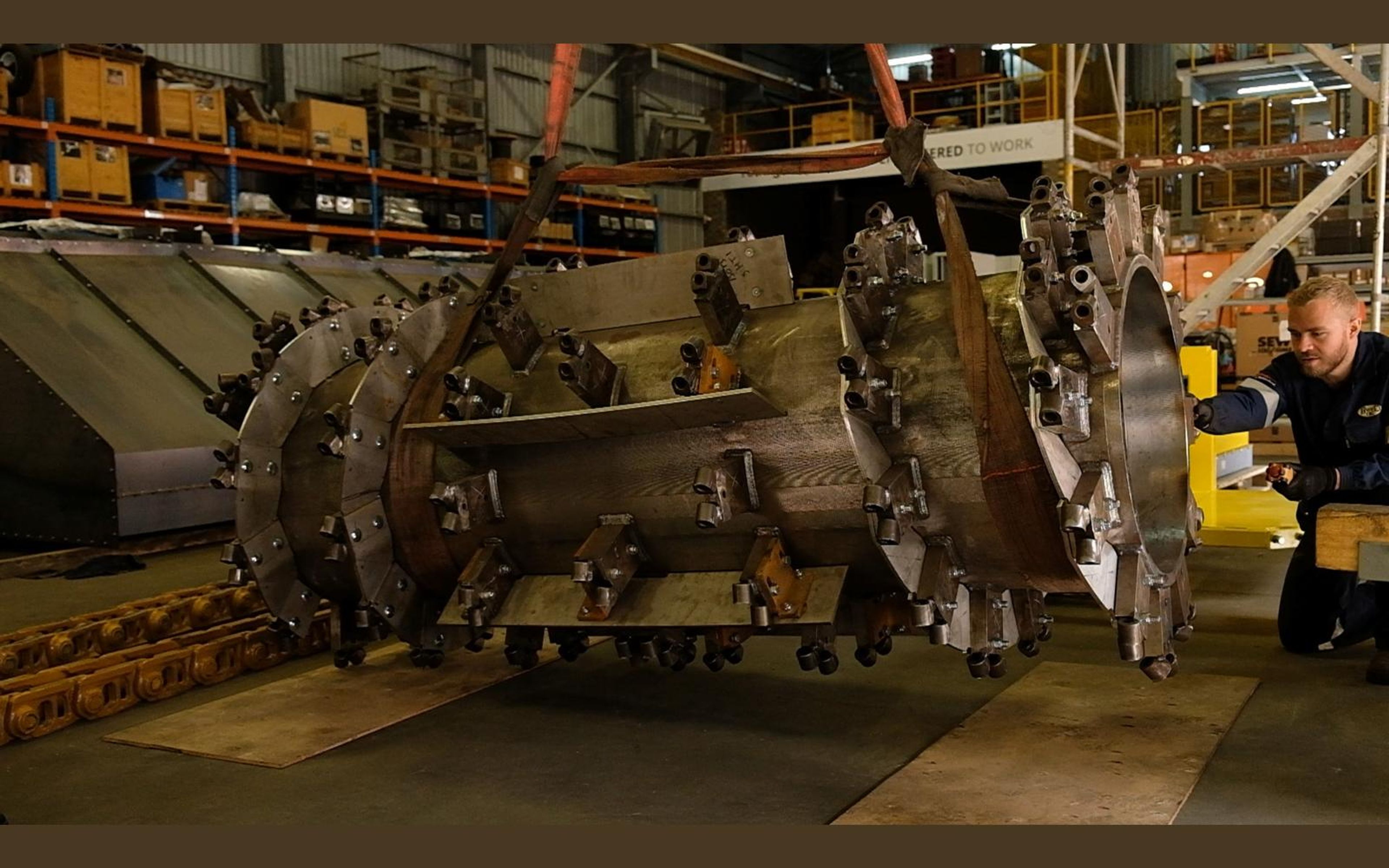 Salt harvester build, May 2022: chassis sections and components, shoot 6