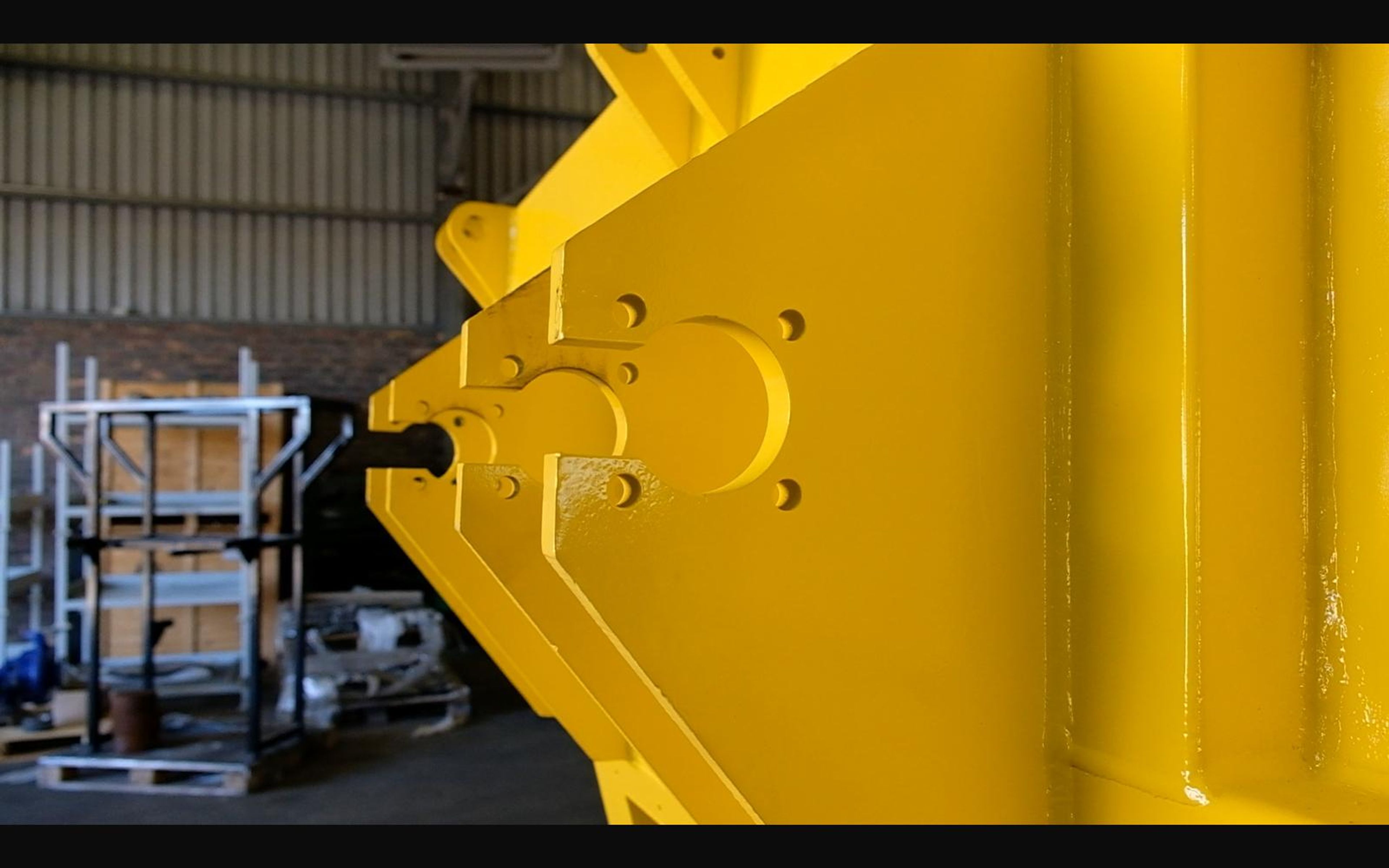 Salt harvester build, May 2022: chassis sections and components, shoot 3