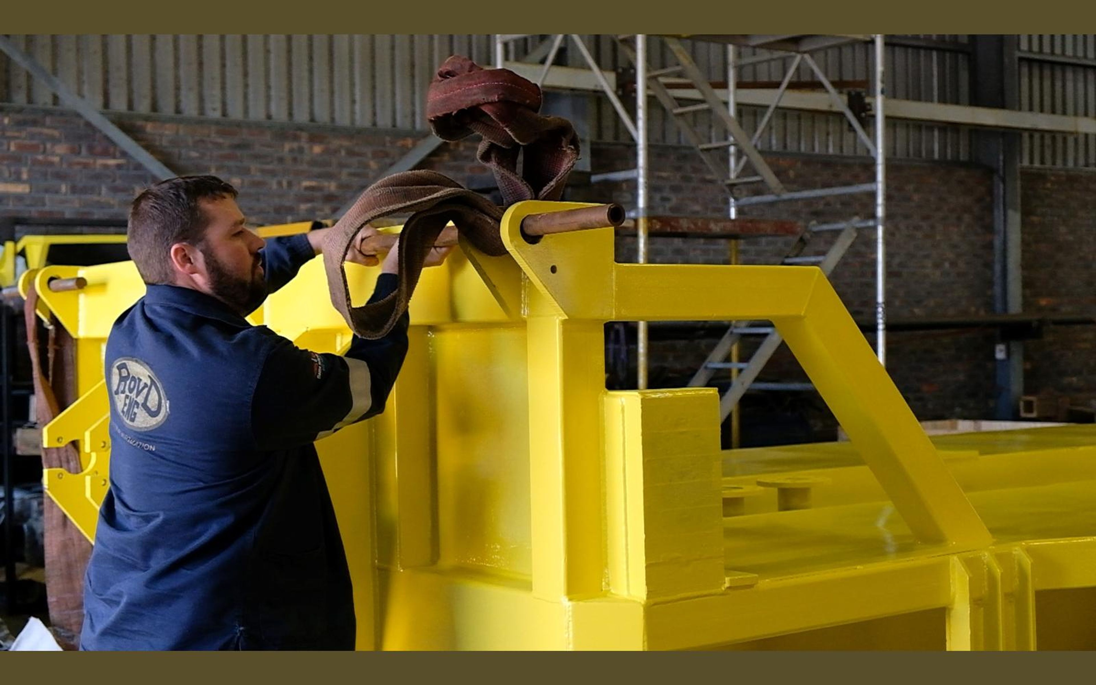 Salt harvester build, May 2022: chassis sections and components, shoot 3