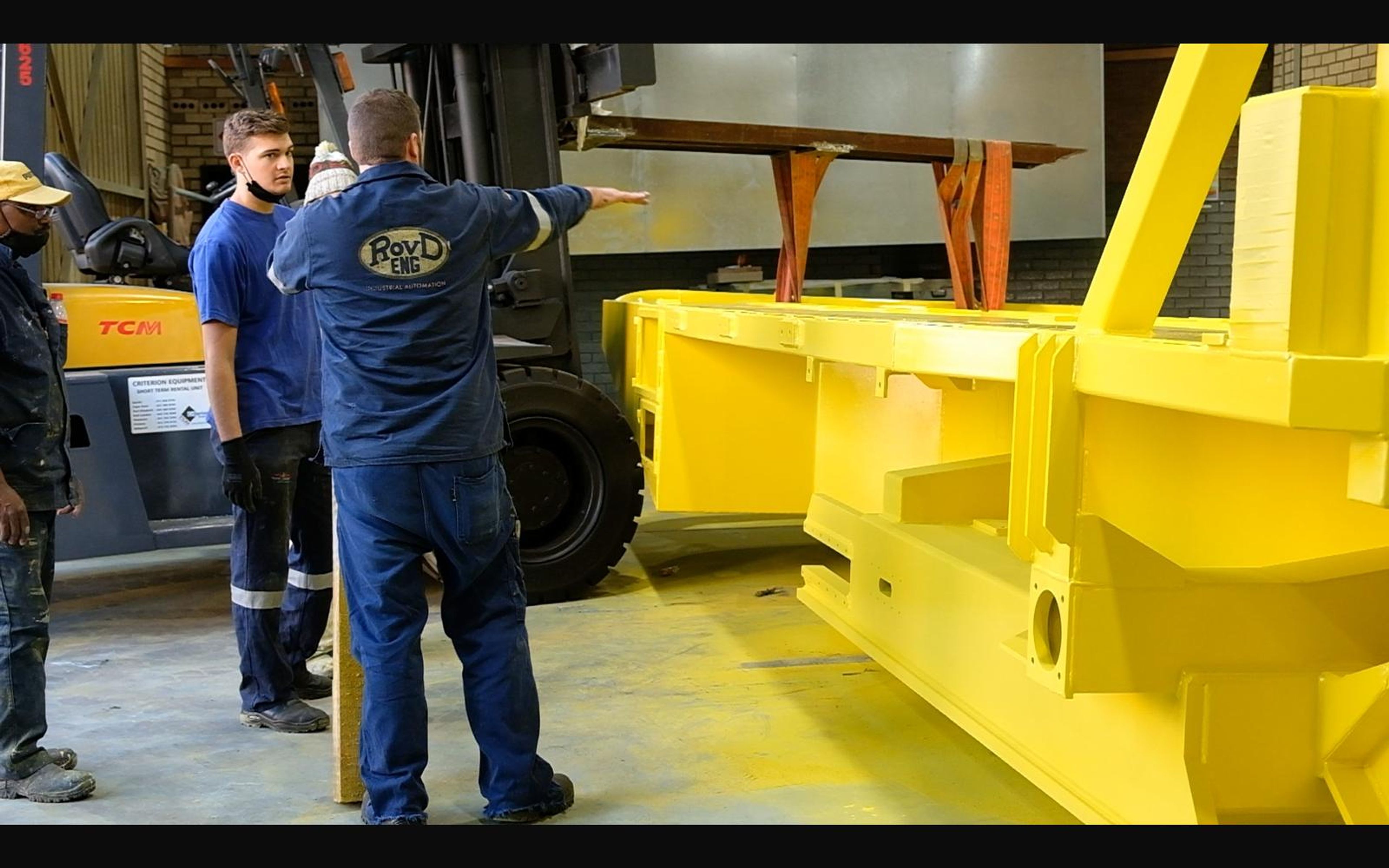 Salt harvester build, May 2022: chassis sections and components, shoot 3