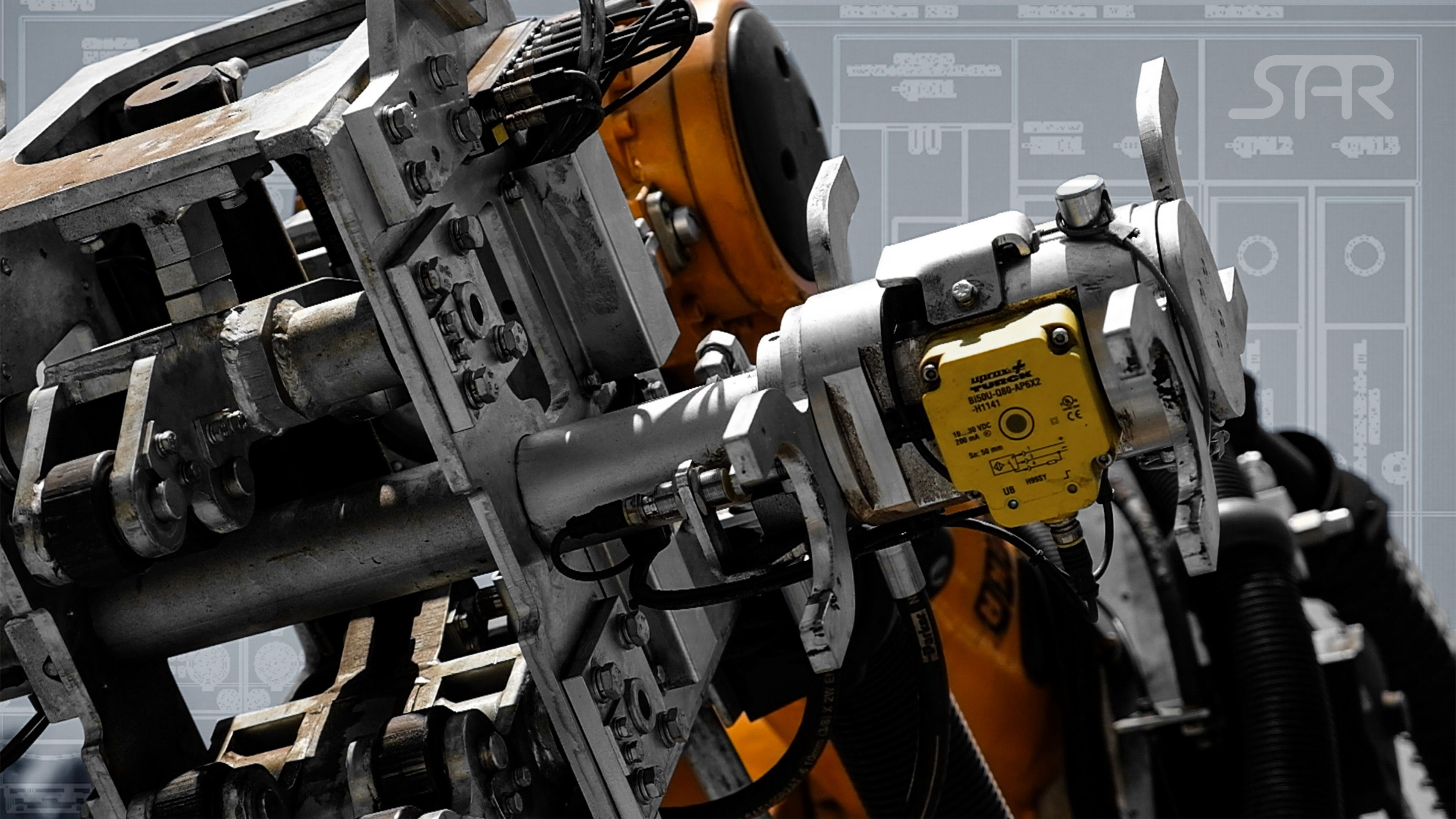 Stylized marketing image 14 of Hall Core Drilling's drill-core bot at SAR Electronics, Pretoria