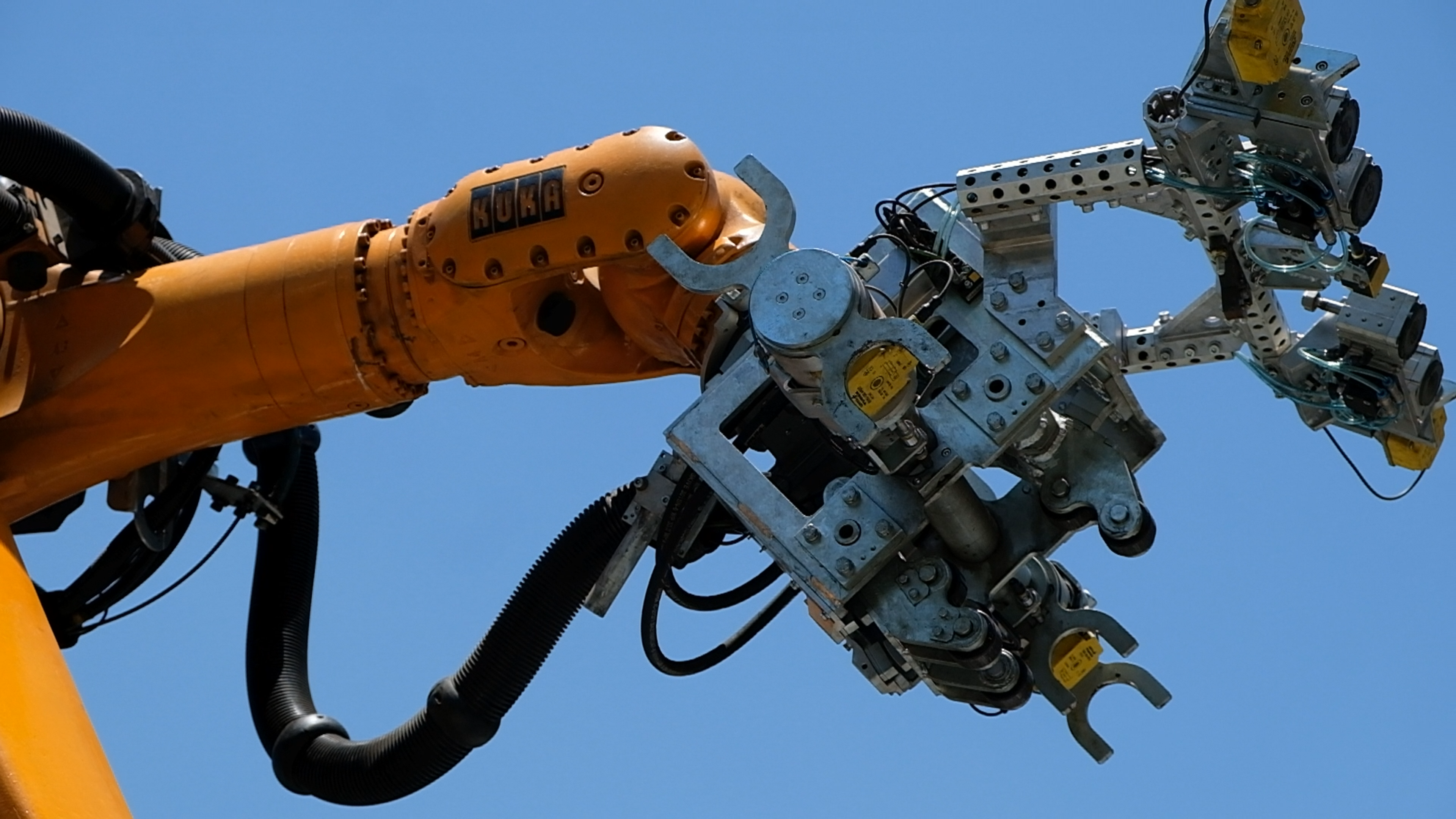 Frame grab 6 from Hall Core Drilling's drill-core bot test sequence at SAR Electronics, Pretoria