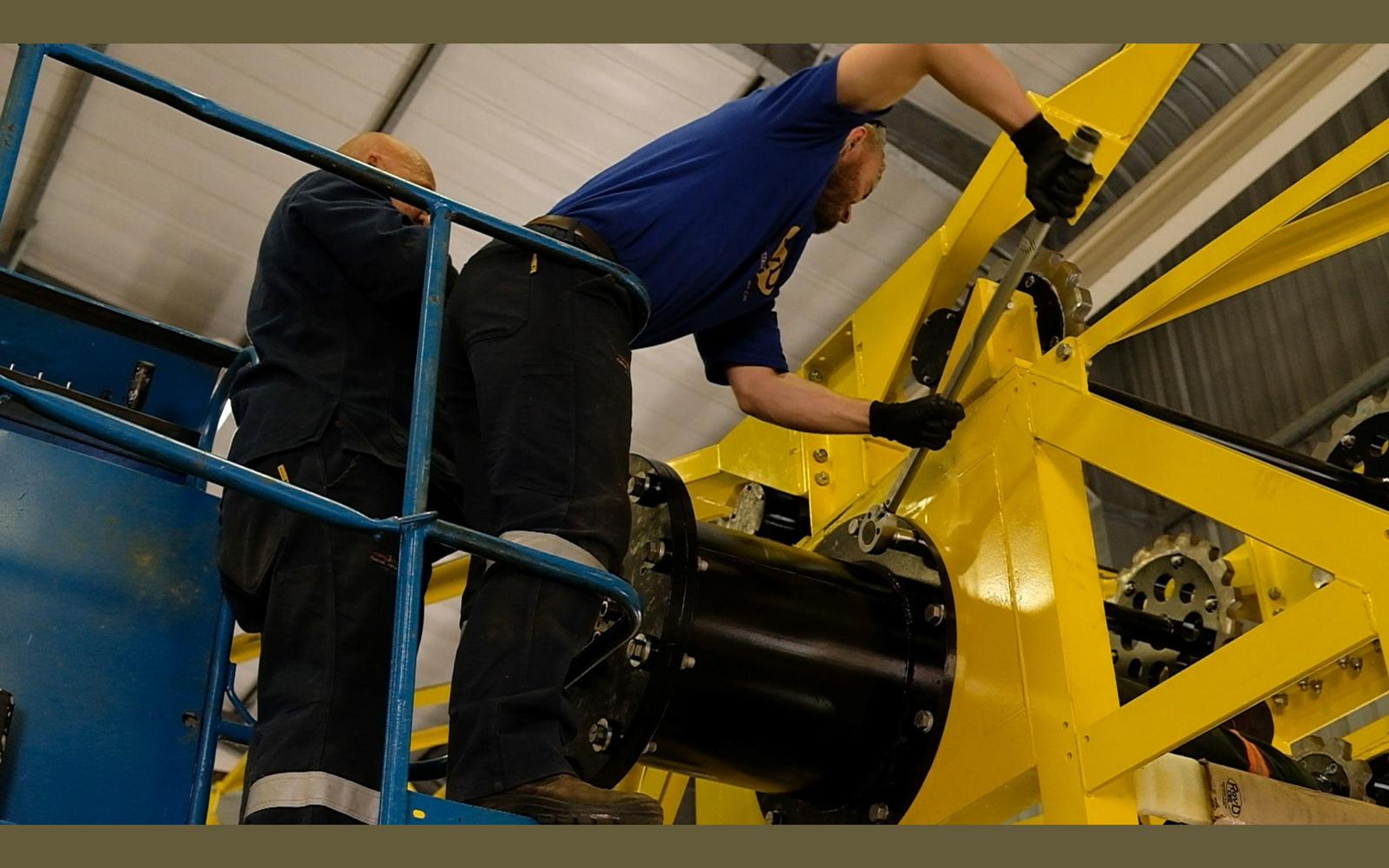 Salt harvester build, May 2022: chassis sections and components, shoot 7