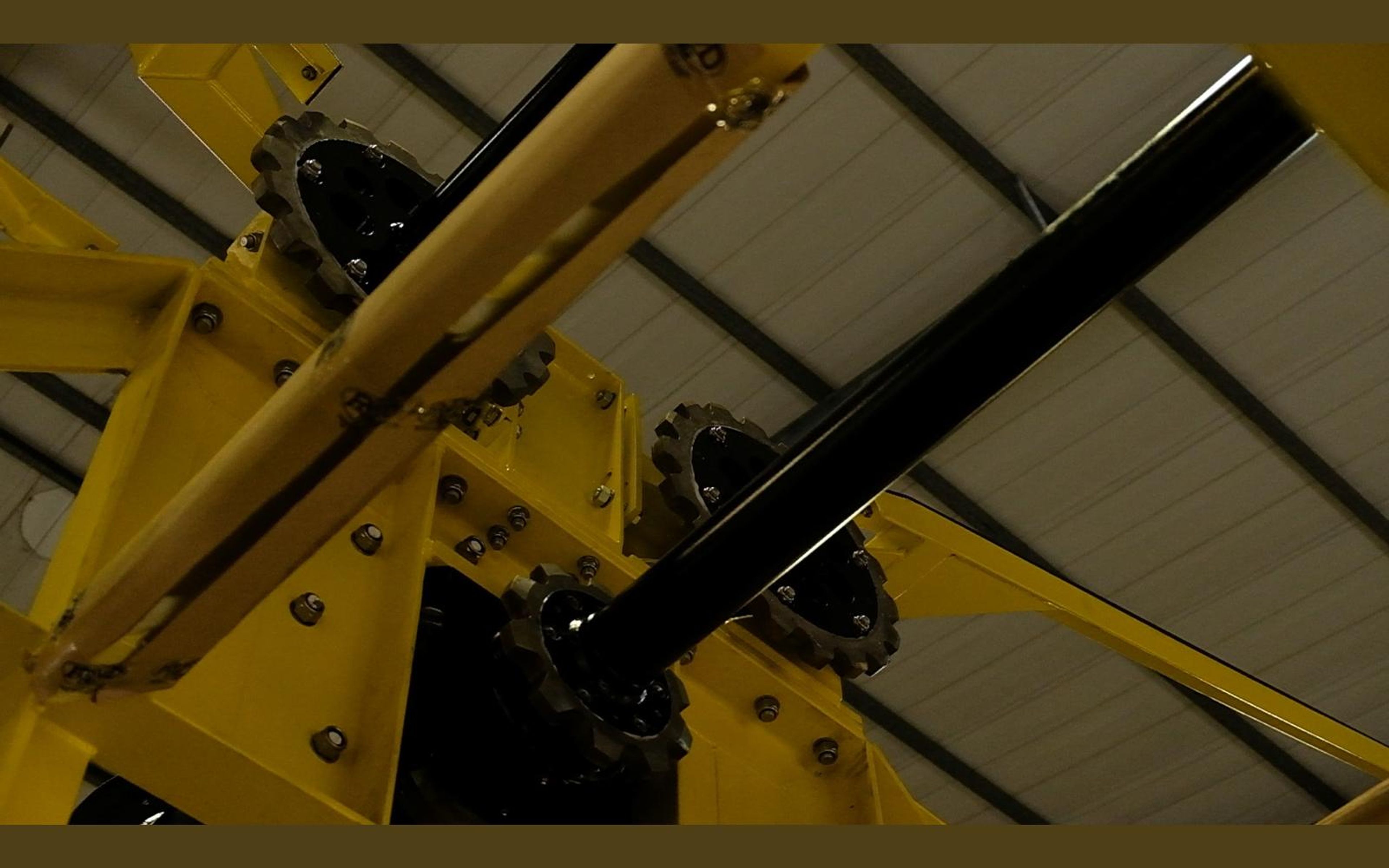 Salt harvester build, May 2022: chassis sections and components, shoot 4