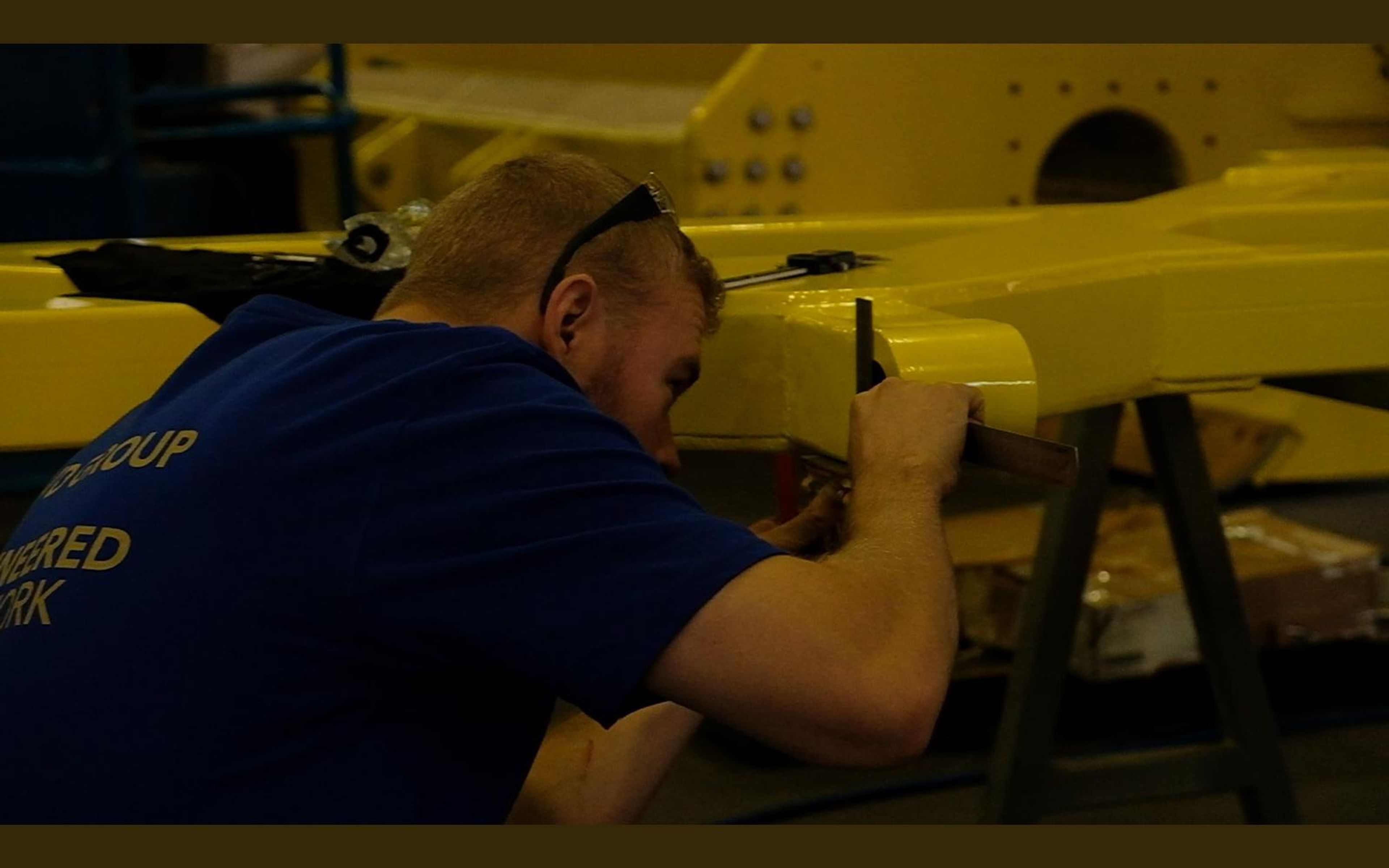 Salt harvester build, May 2022: chassis sections and components, shoot 4